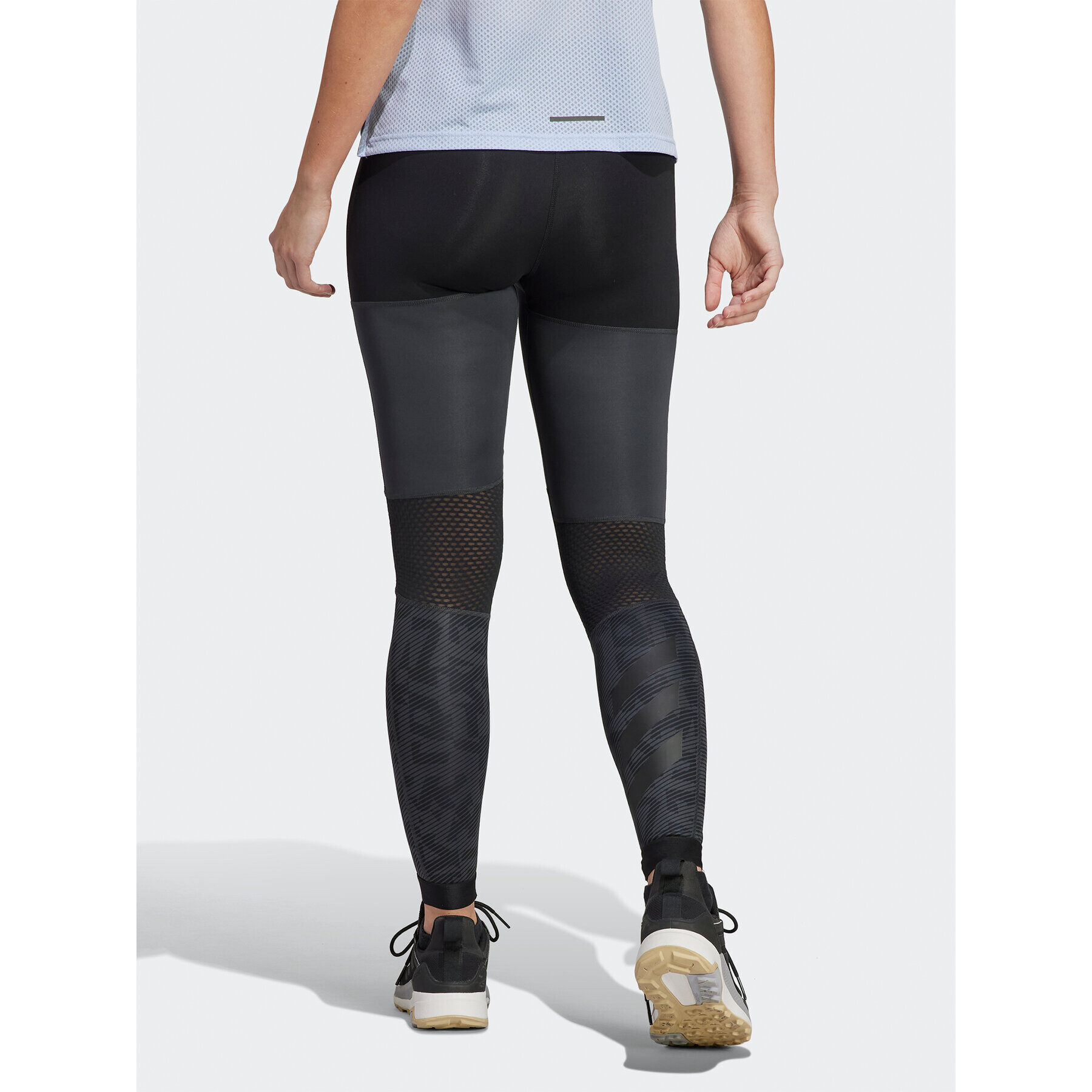 adidas Colanți Terrex Agravic Trail HL1727 Gri Tight Fit - Pled.ro