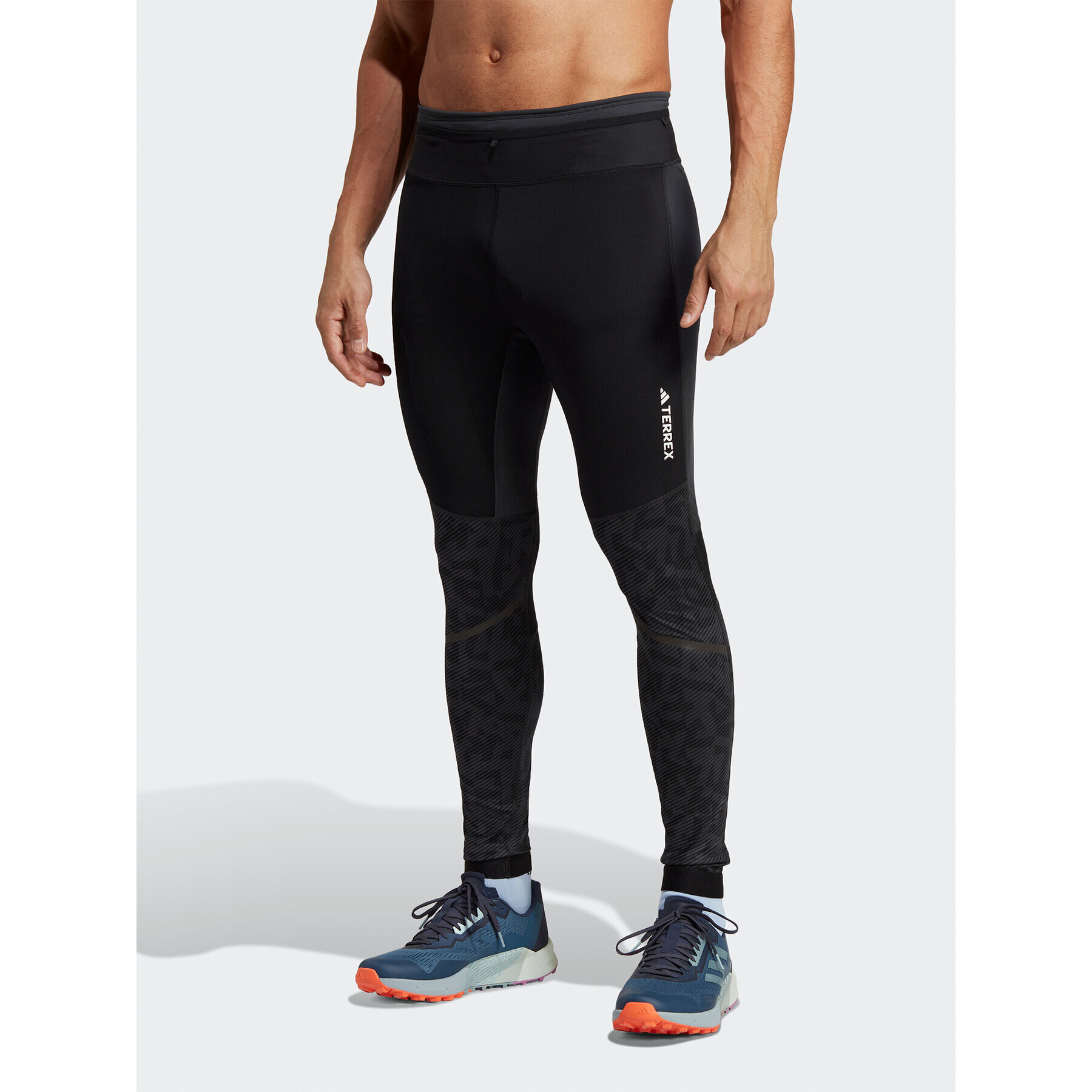 adidas Colanți Terrex Agravic Trail Running Leggings HL1725 Gri - Pled.ro