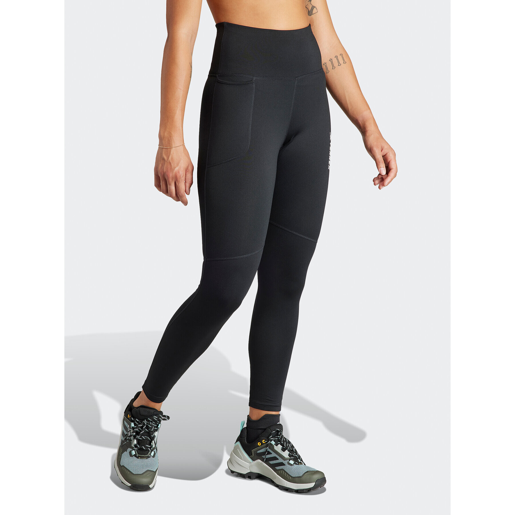 adidas Colanți Terrex Multi Brushed IT5475 Negru Tight Fit - Pled.ro