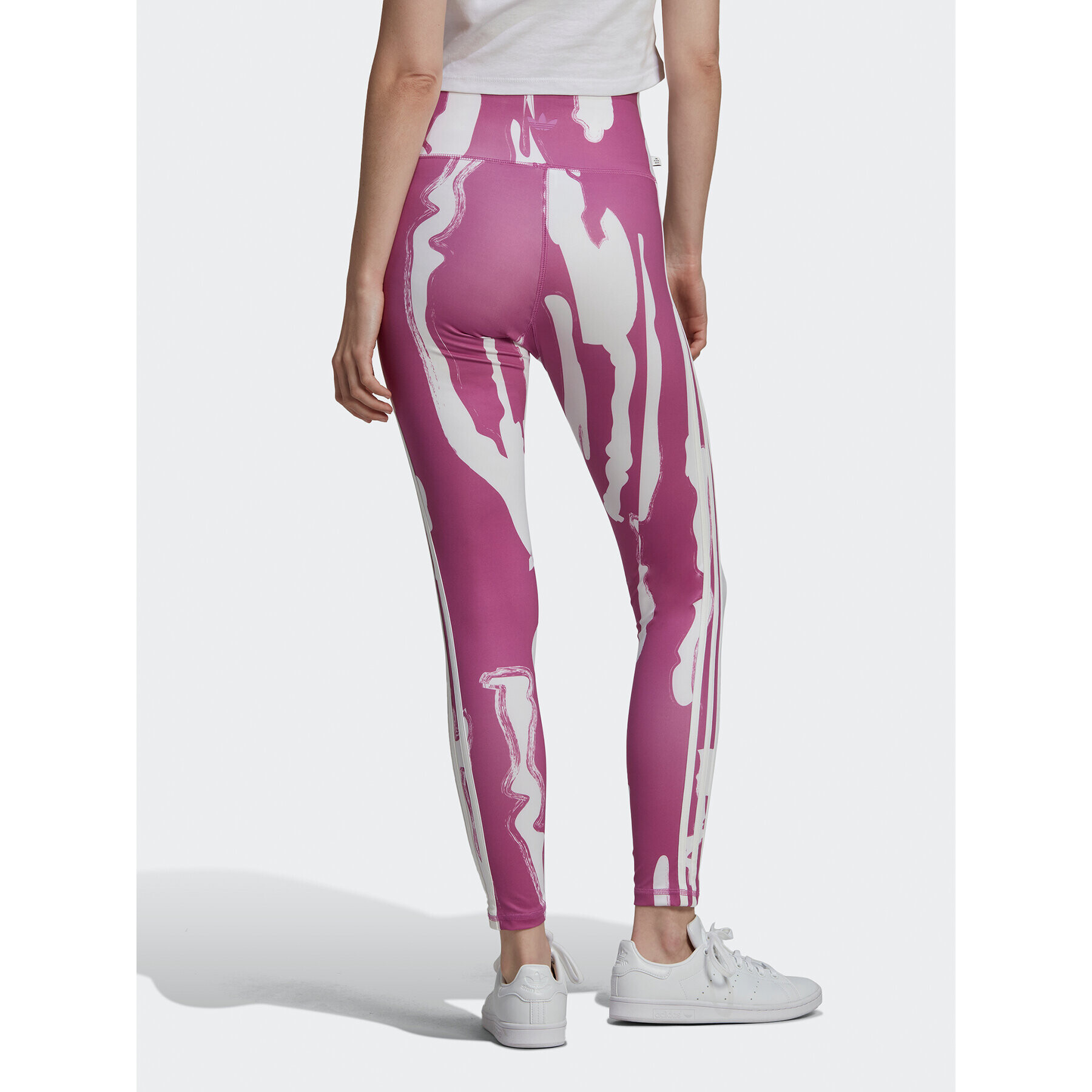 adidas Colanți THEBE MAGUGU HK5195 Violet Tight Fit - Pled.ro