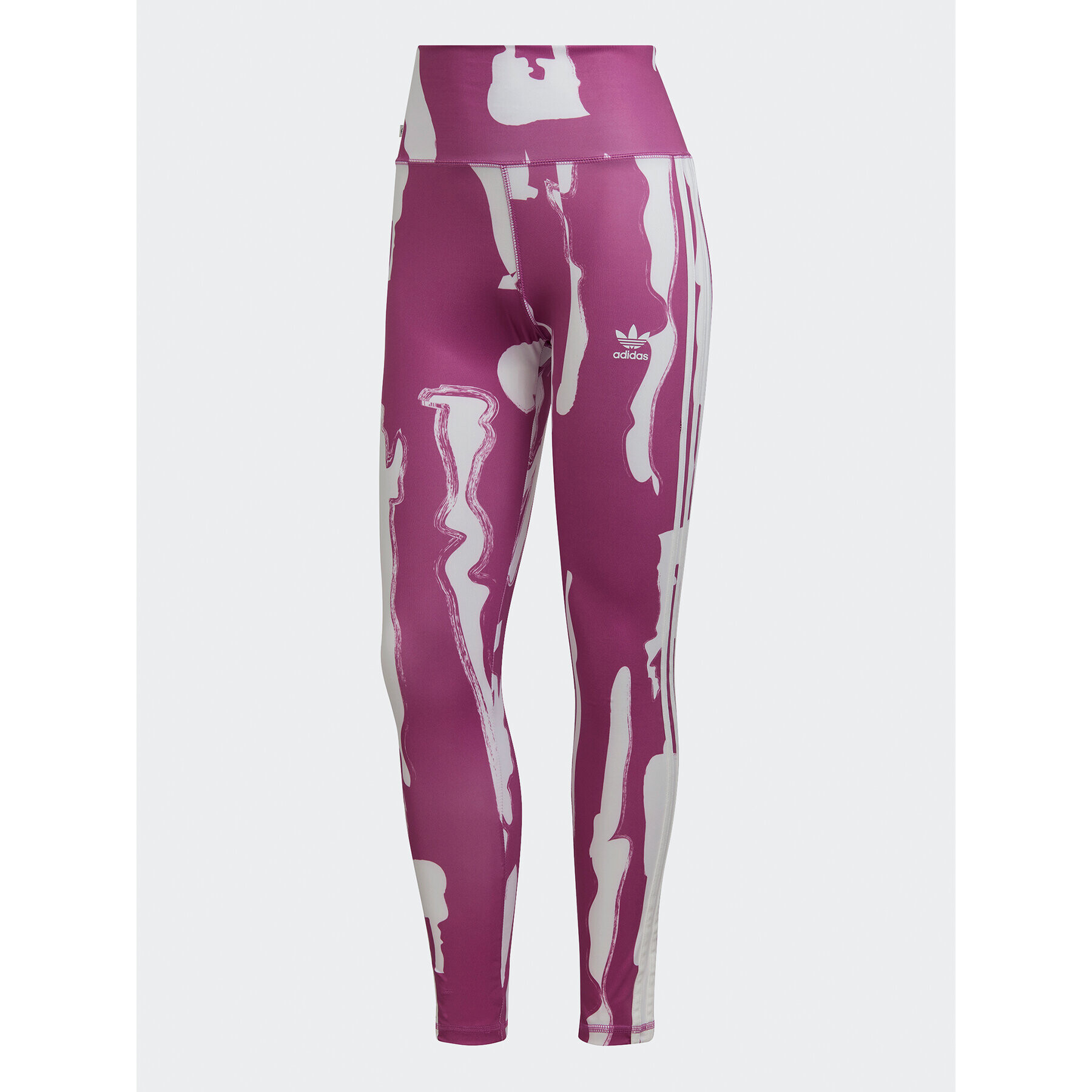 adidas Colanți THEBE MAGUGU HK5195 Violet Tight Fit - Pled.ro