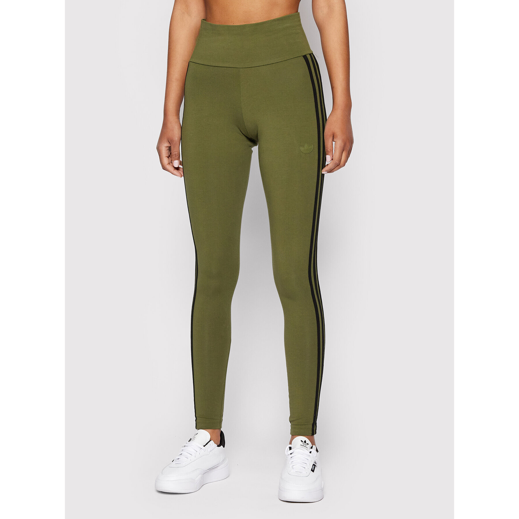 adidas Colanți Tights HE9559 Verde Slim Fit - Pled.ro