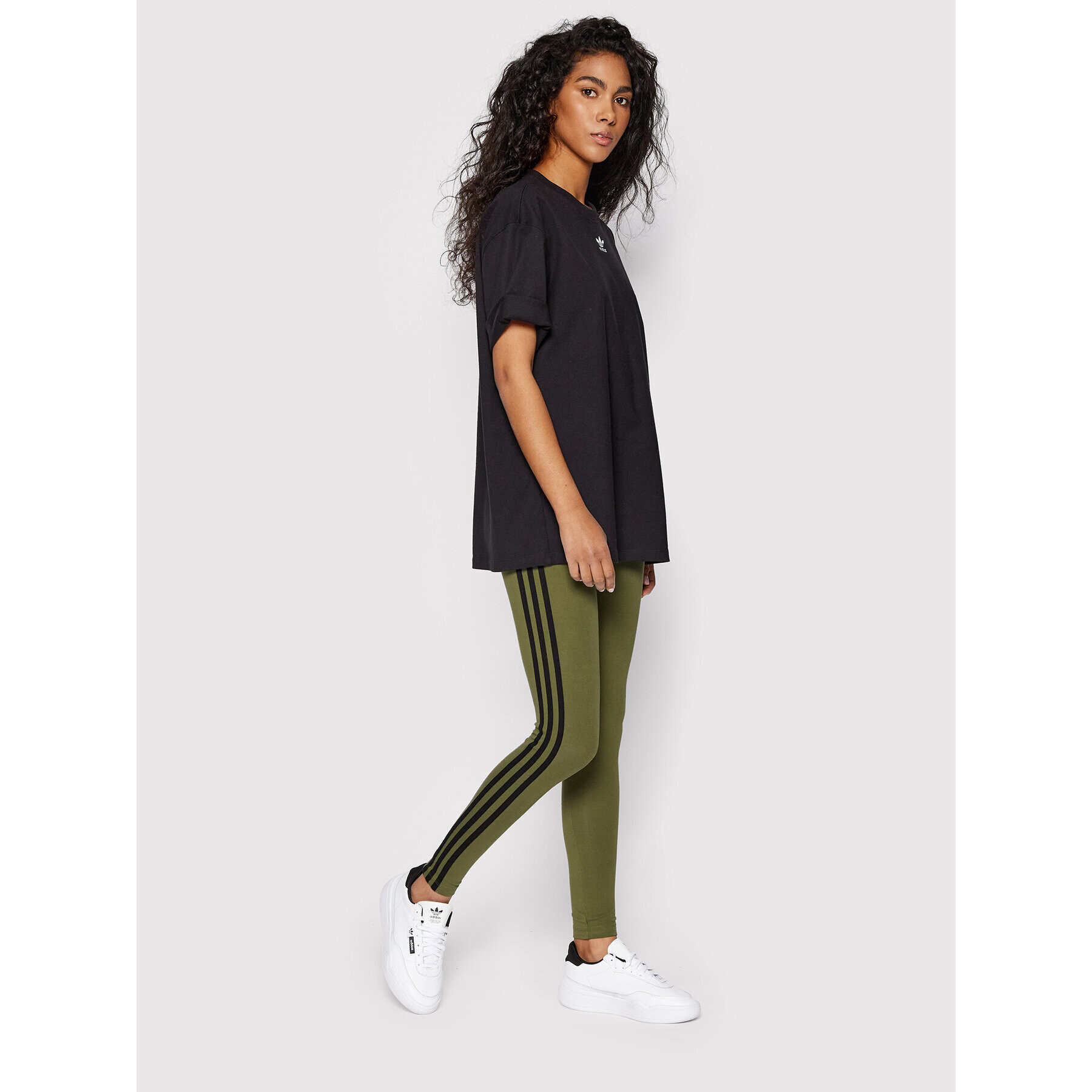 adidas Colanți Tights HE9559 Verde Slim Fit - Pled.ro