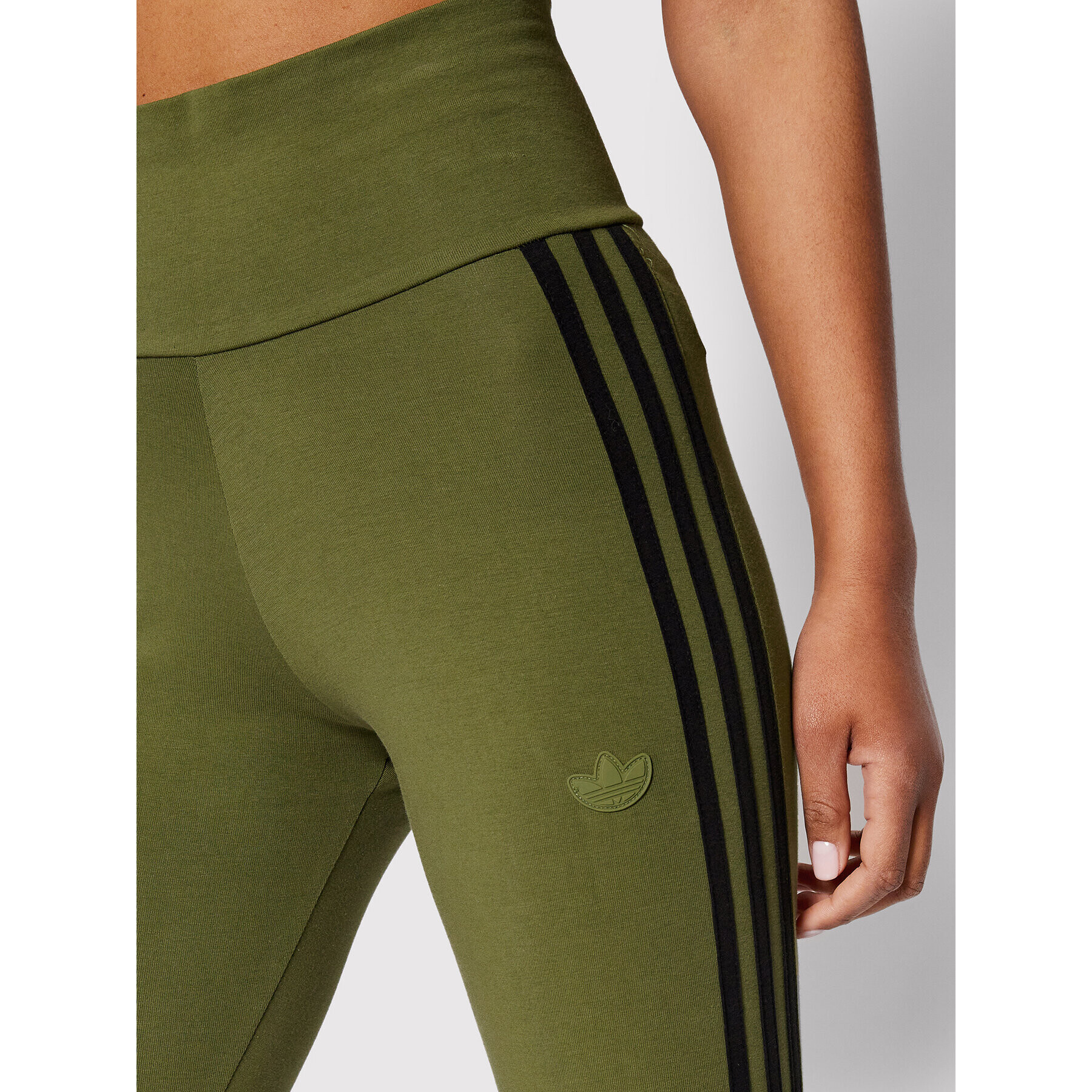 adidas Colanți Tights HE9559 Verde Slim Fit - Pled.ro