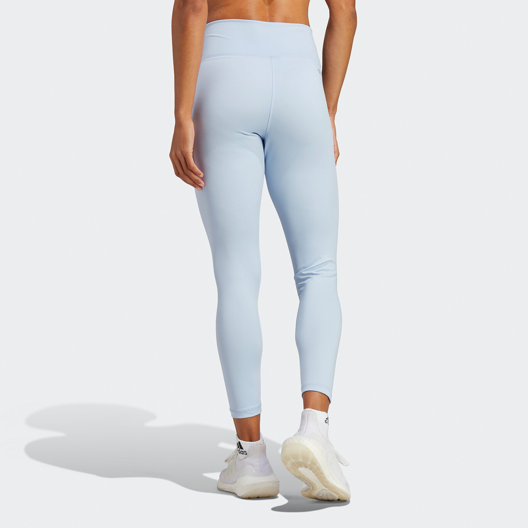 adidas Colanți Training Essentials High-Waisted 7/8 Leggings HR5448 Albastru - Pled.ro