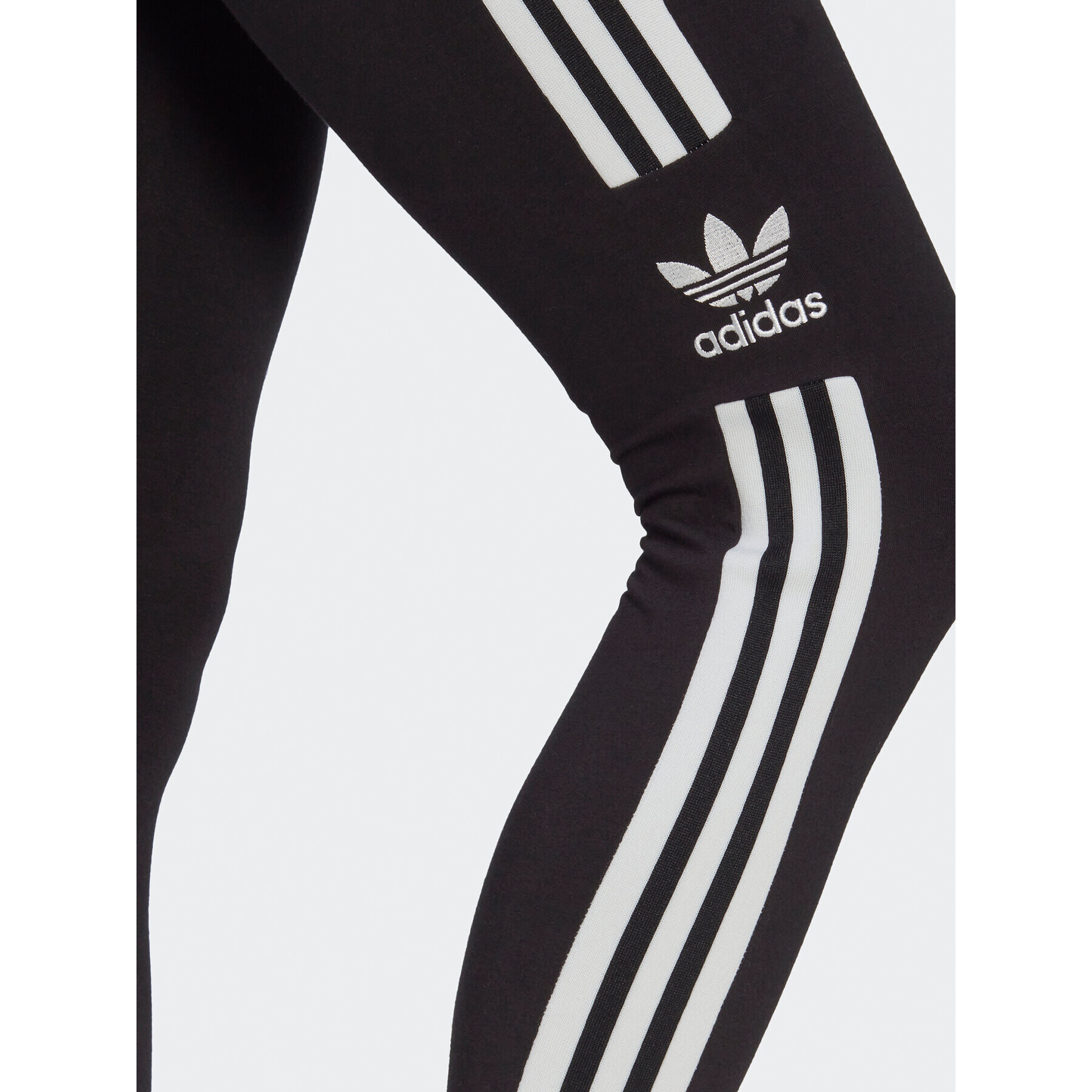 adidas Colanți Trefoil IB7305 Negru Slim Fit - Pled.ro