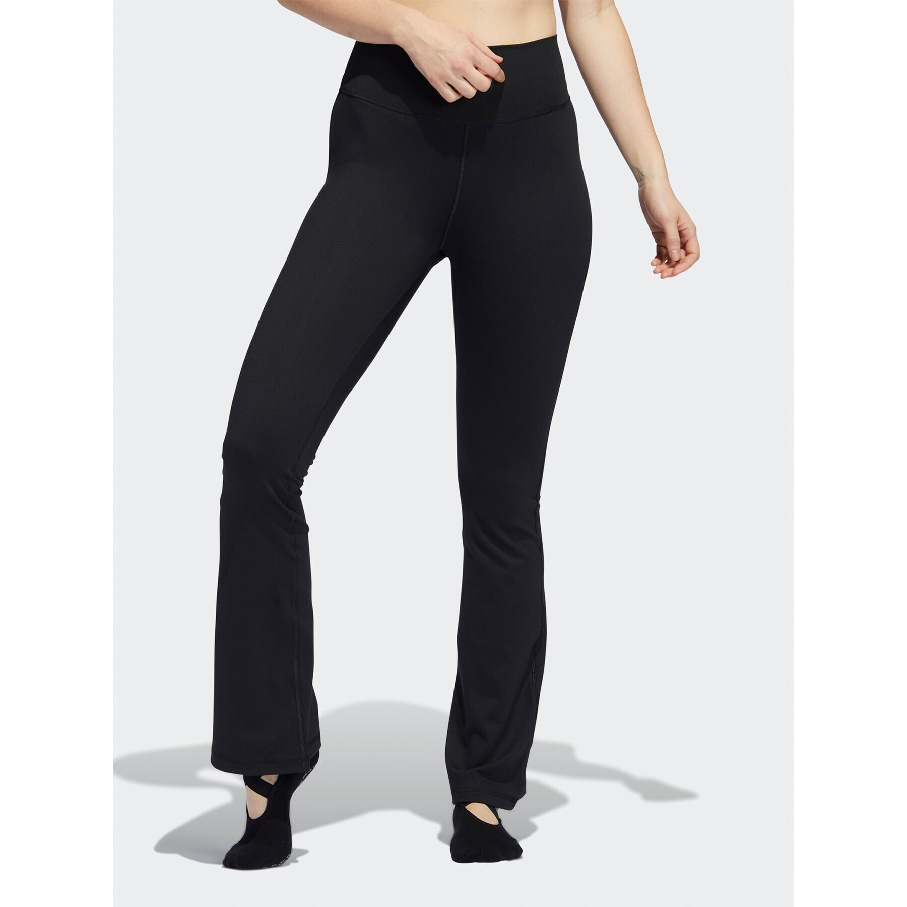 adidas Colanți Yoga Studio Flared Leggings H64194 Negru - Pled.ro