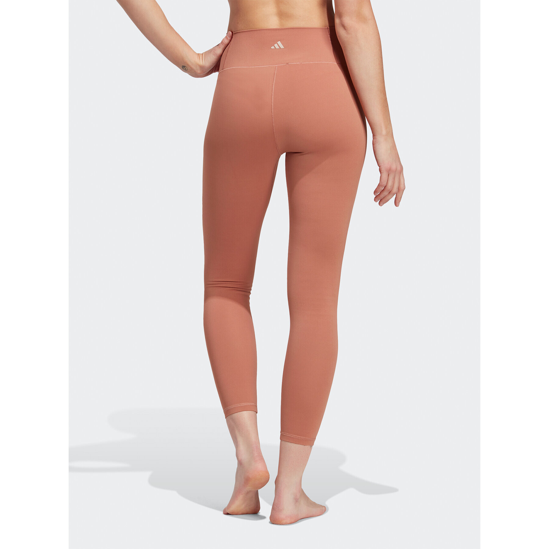 adidas Colanți Yoga Studio Luxe 7/8 Leggings HR5415 Maro - Pled.ro