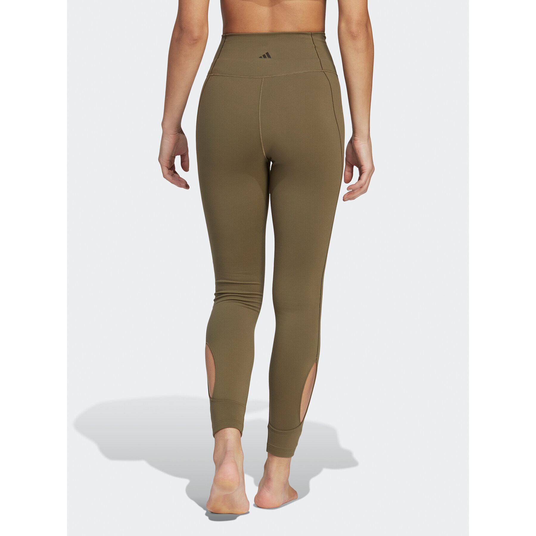 adidas Colanți Yoga Studio Wrapped 7/8 Leggings IB4595 Verde - Pled.ro