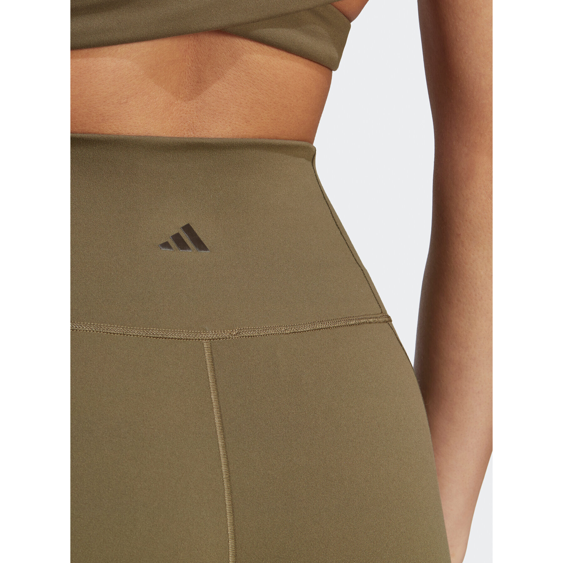 adidas Colanți Yoga Studio Wrapped 7/8 Leggings IB4595 Verde - Pled.ro