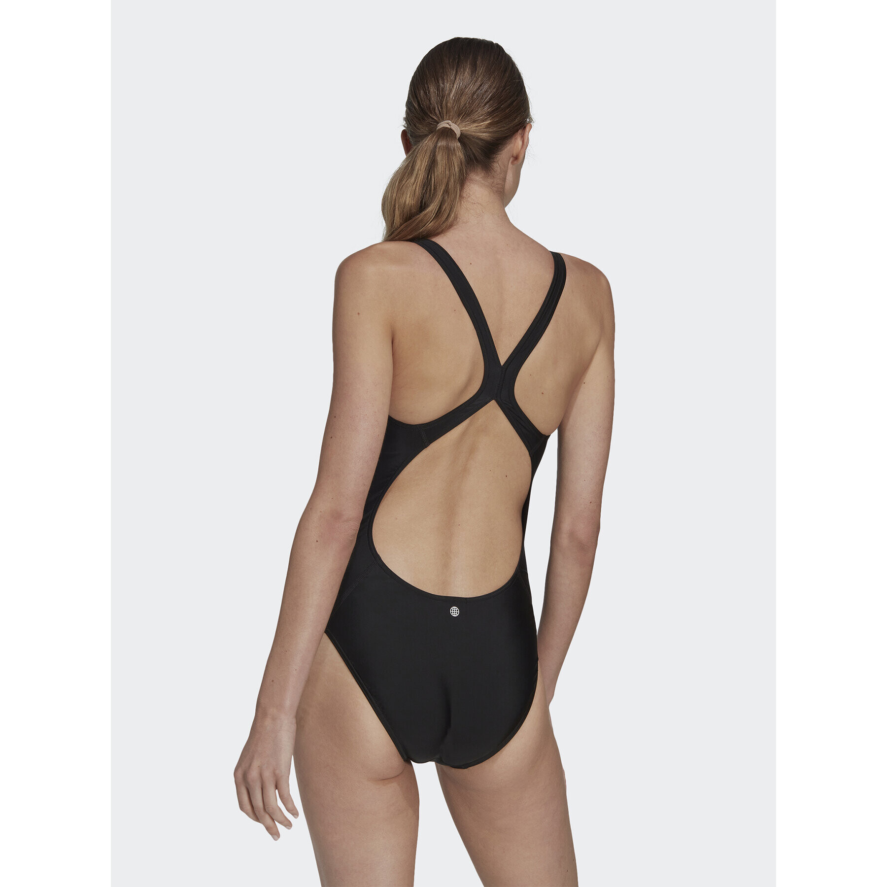 adidas Costum de baie 3 Bar Logo Swimsuit HS1747 Negru - Pled.ro