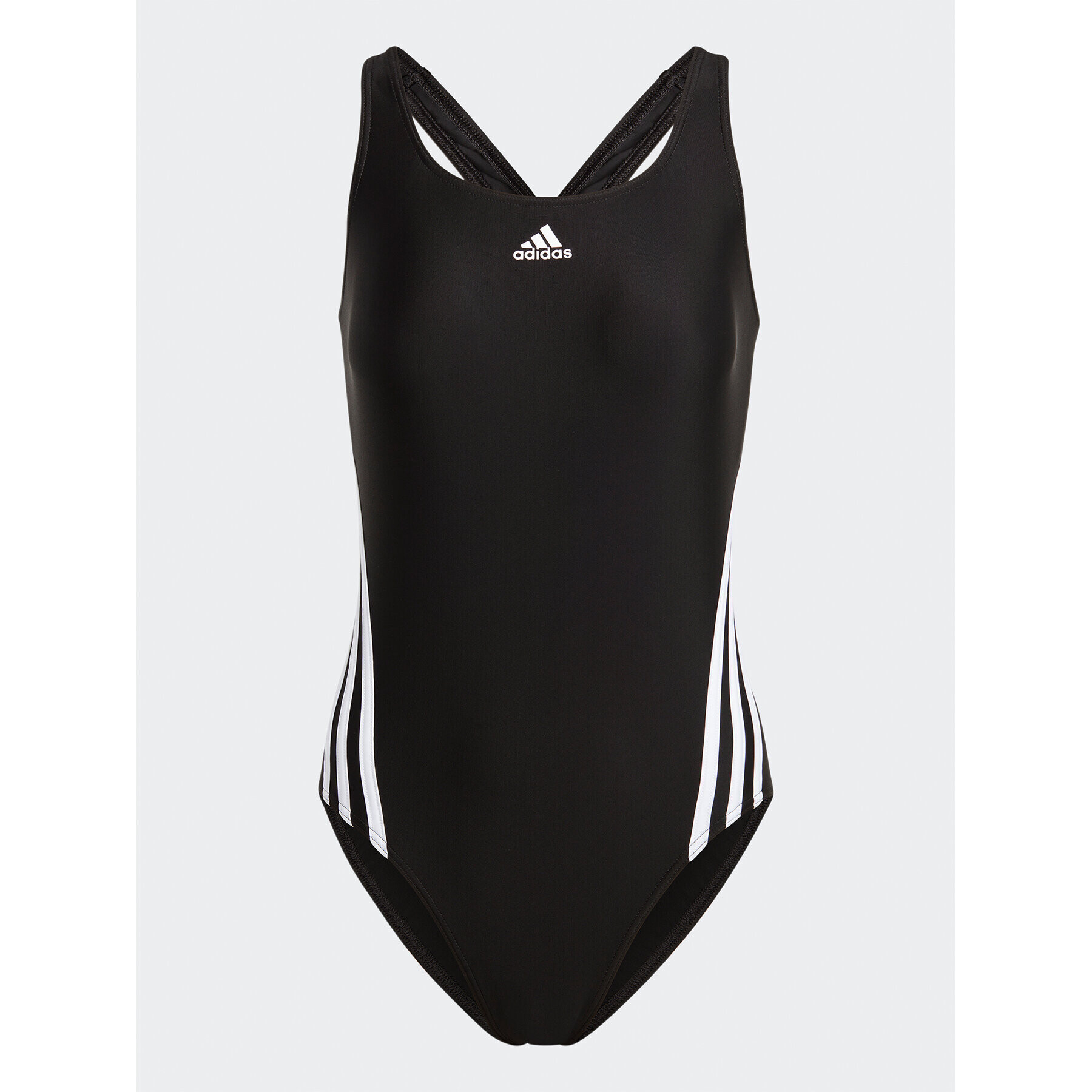 adidas Costum de baie 3-Stripes Swimsuit IB5986 Negru - Pled.ro