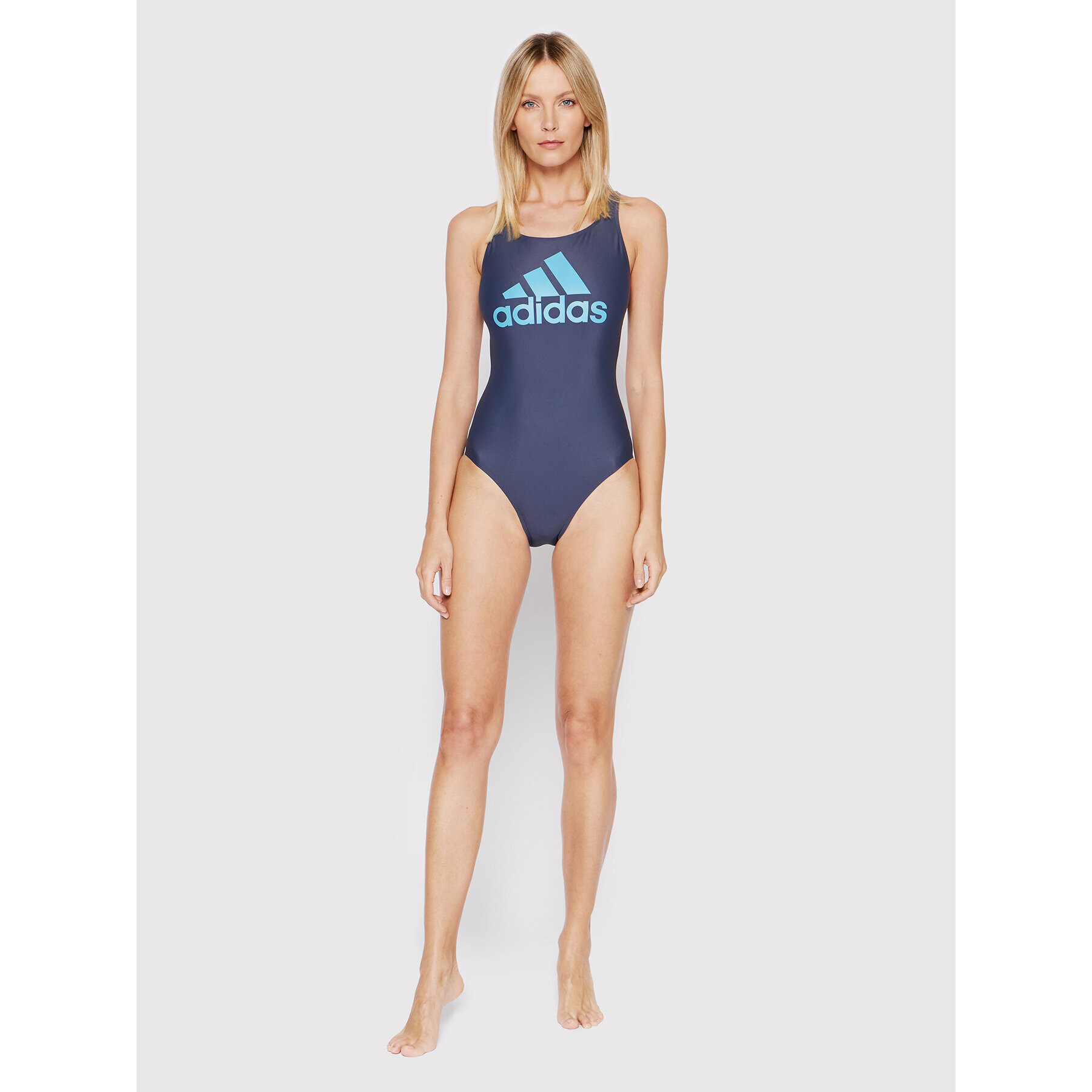 adidas Costum de baie Sh.3 Ro. Big Logo HA0122 Bleumarin - Pled.ro