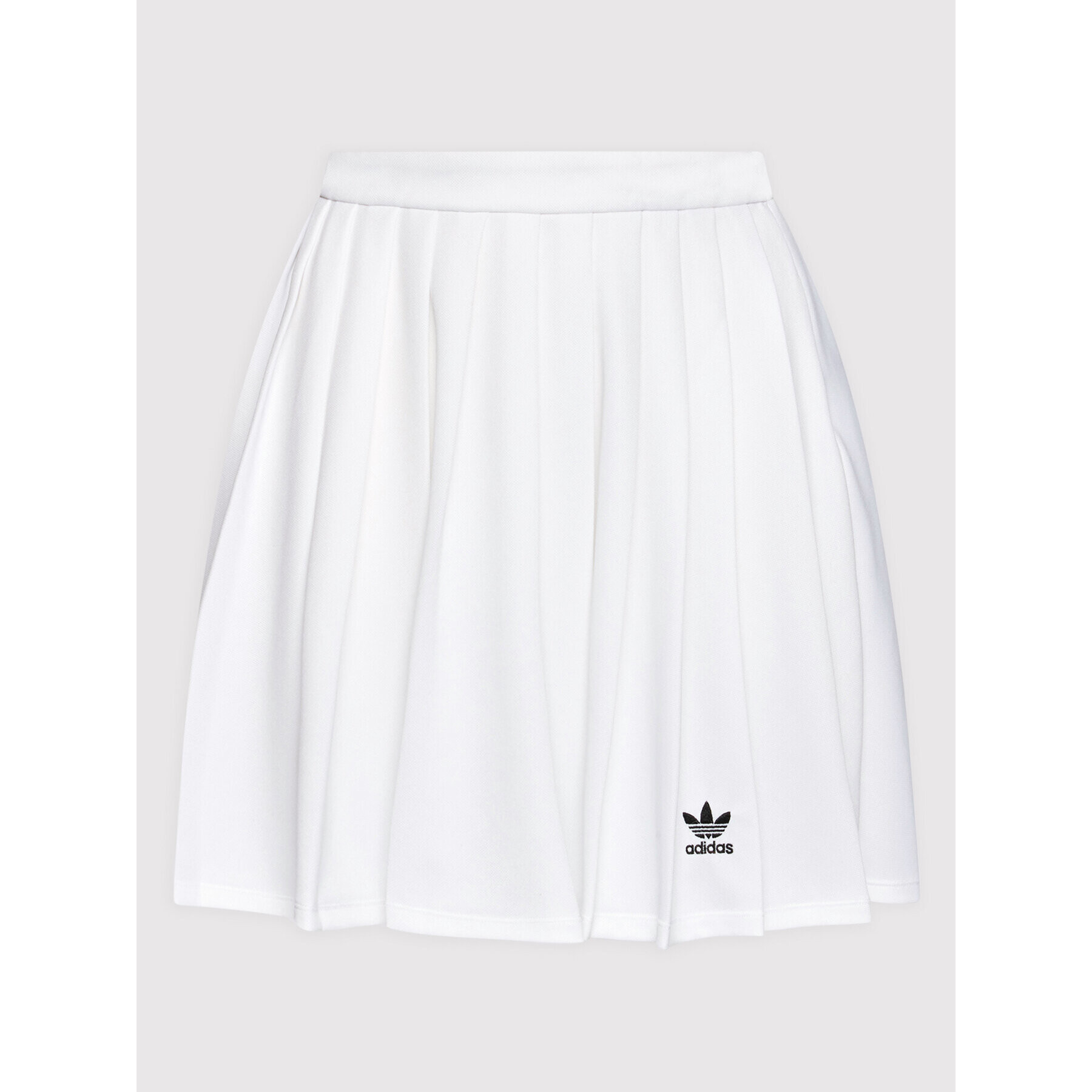 adidas Fustă plisată HG6305 Alb Regular Fit - Pled.ro