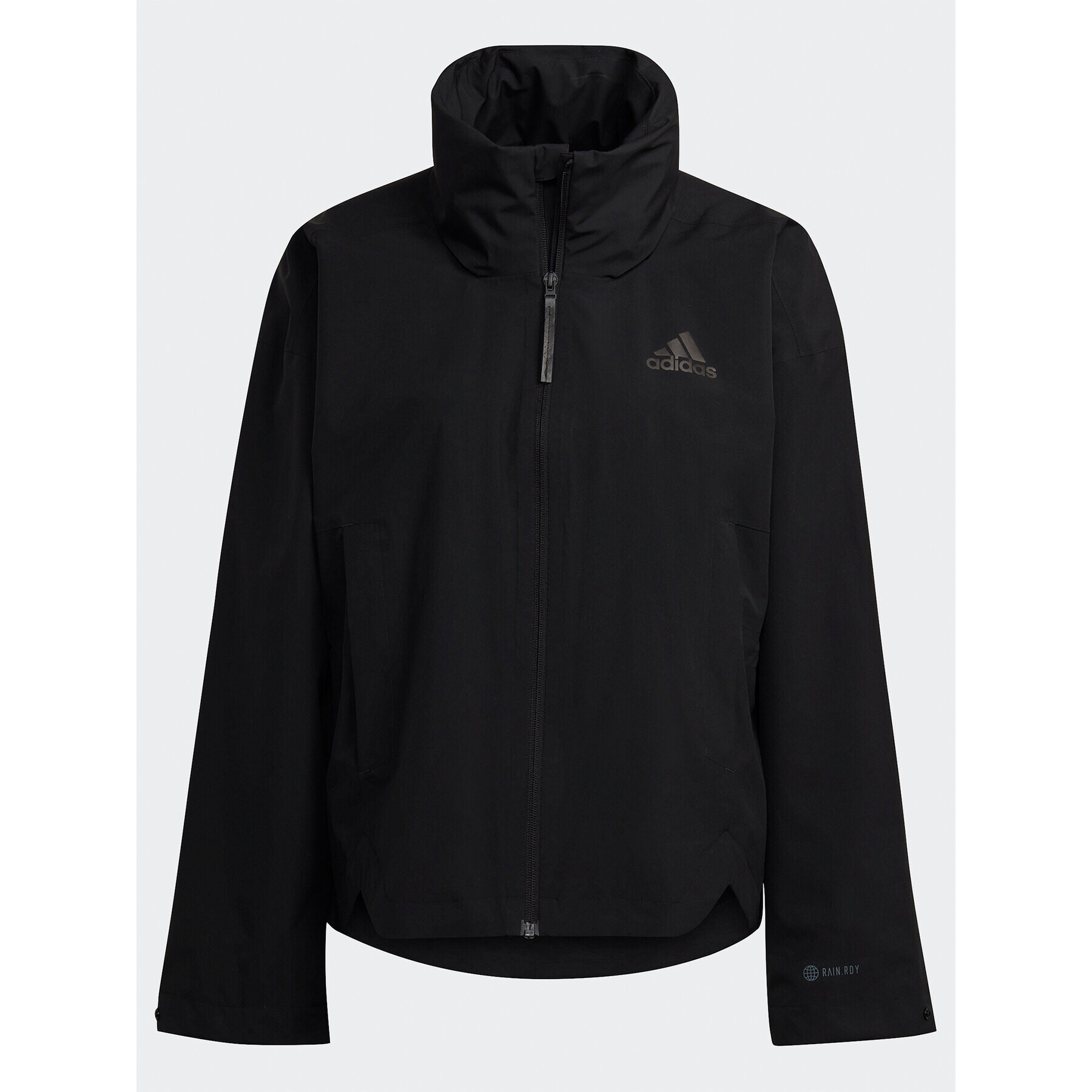 adidas Geacă de ploaie Terrex Traveer RAIN.RDY HG6021 Negru Loose Fit - Pled.ro