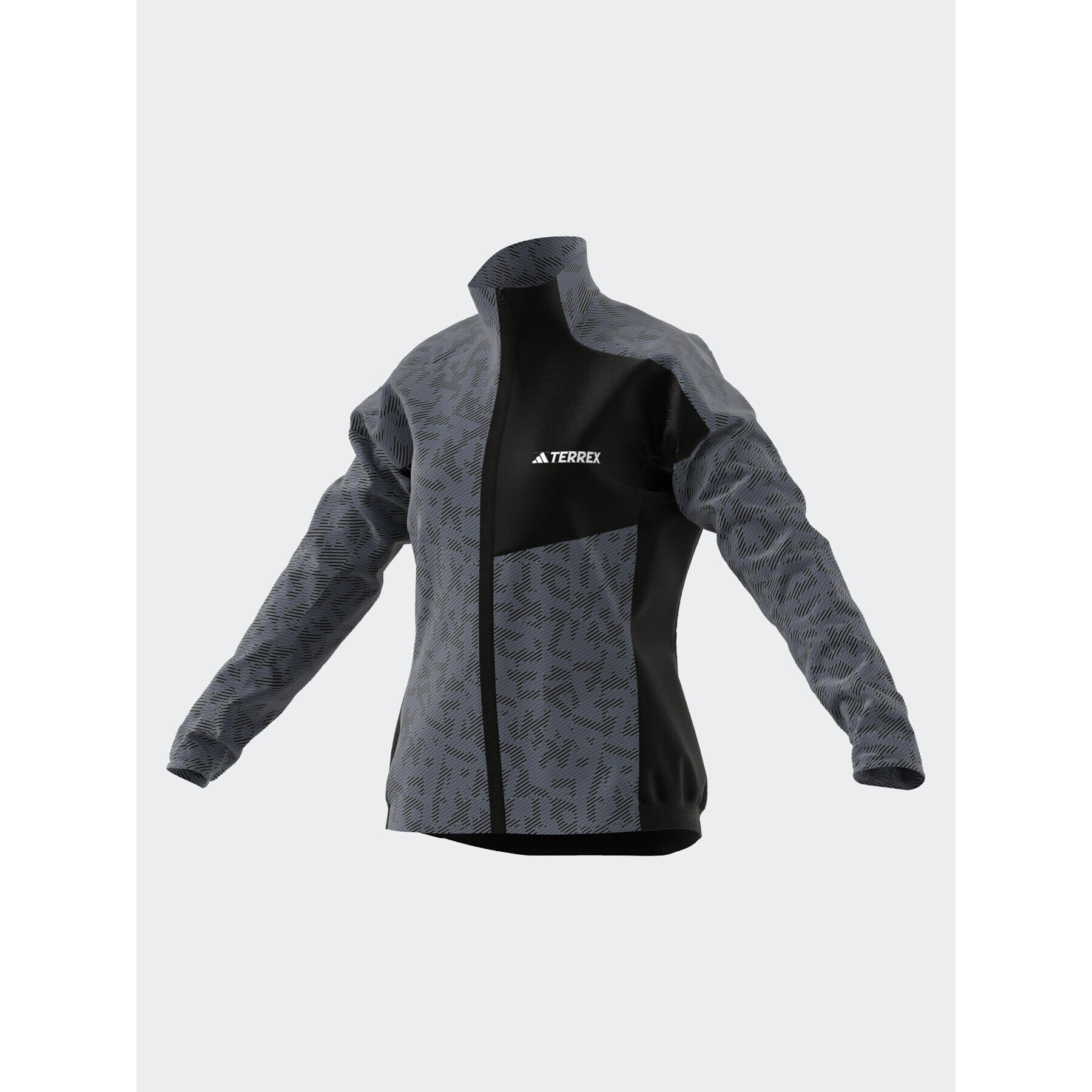 adidas Geacă de vânt Terrex Trail Running Windbreaker IA1808 Albastru Regular Fit - Pled.ro