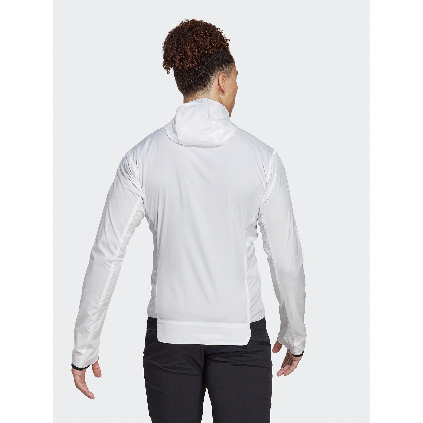 adidas Geacă de vânt Terrex Xperior Windweave Wind HN2903 Alb Slim Fit - Pled.ro