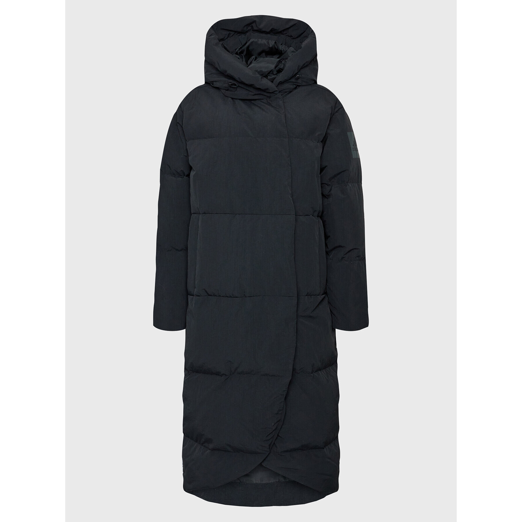 adidas Geacă din puf Big Baffle HN9937 Negru Loose Fit - Pled.ro