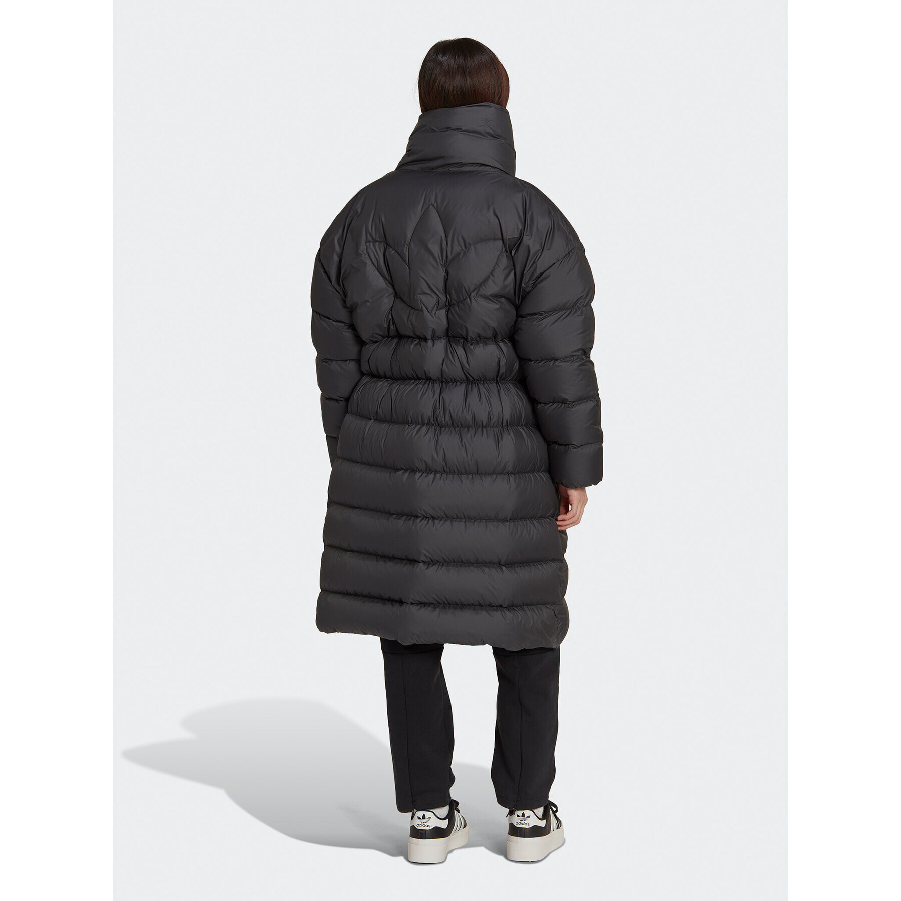 adidas Geacă din puf Fashion HK5245 Negru Oversize - Pled.ro