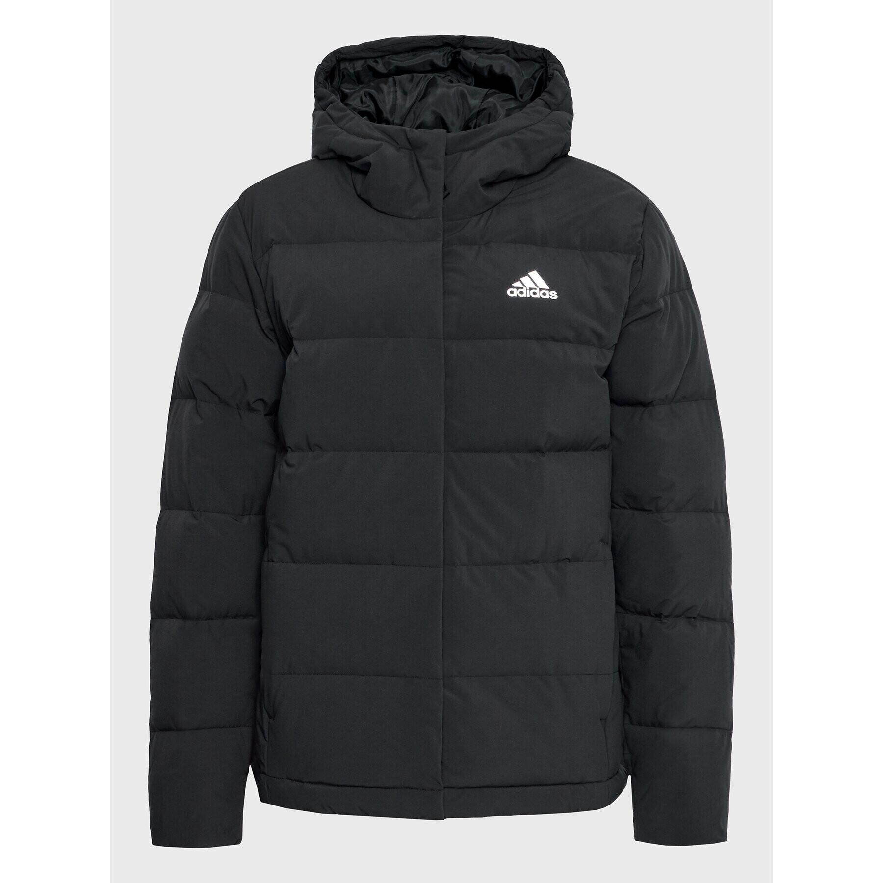 adidas Geacă din puf Helionic HG8747 Negru Regular Fit - Pled.ro