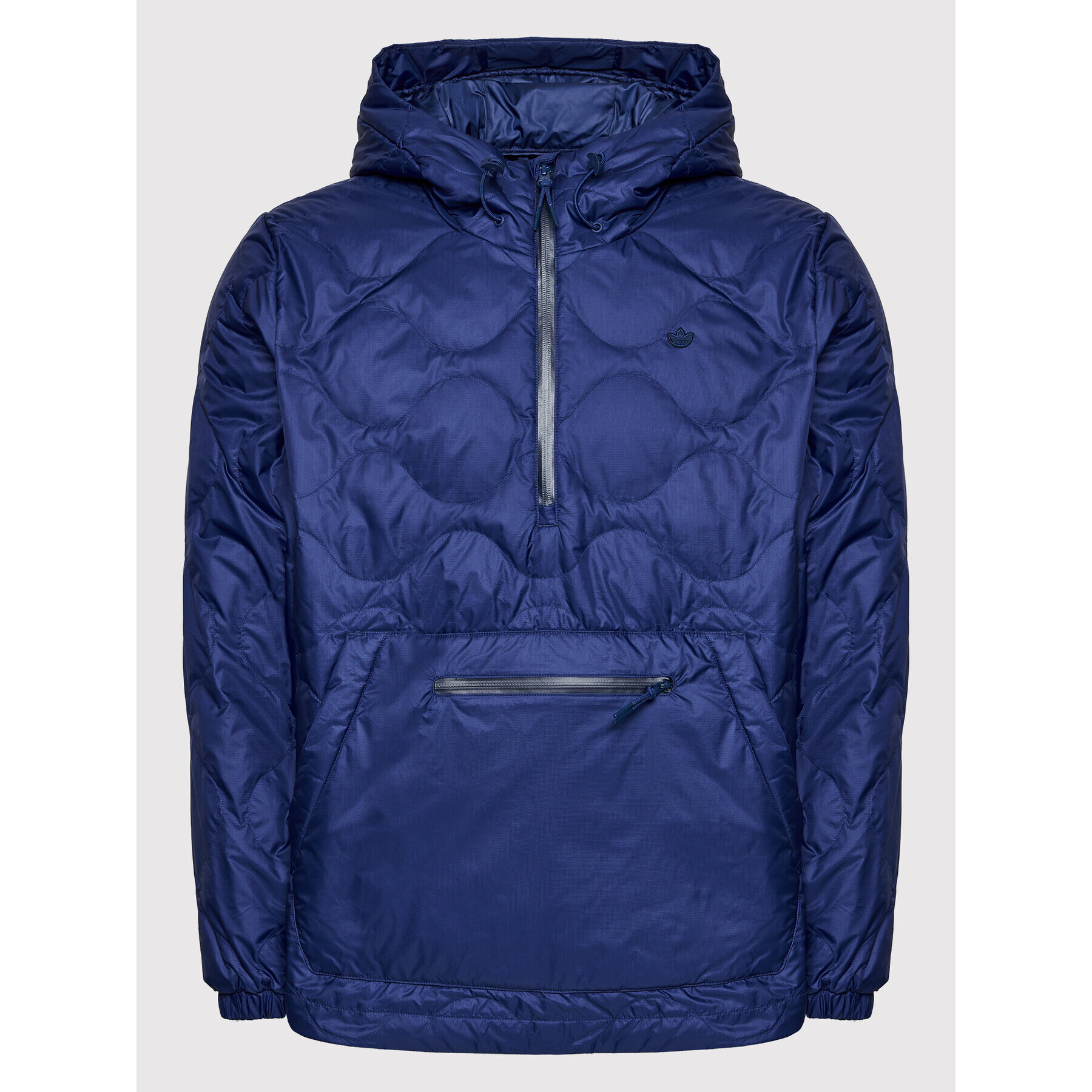 adidas Geacă fără fermoar Quilted H13589 Bleumarin Regular Fit - Pled.ro