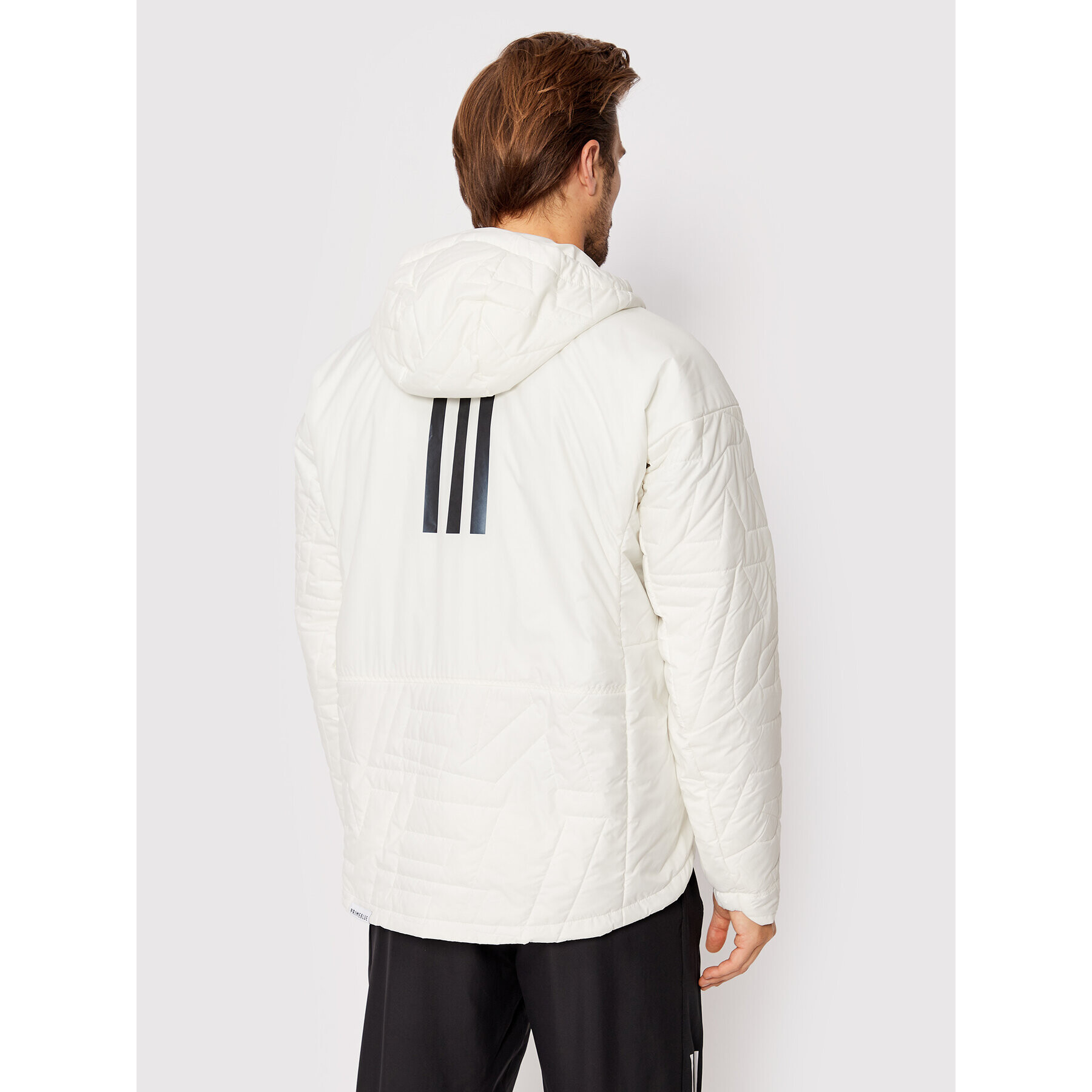 adidas Geacă din puf Terrex Myshelter Primaloft GQ3697 Écru Regular Fit - Pled.ro