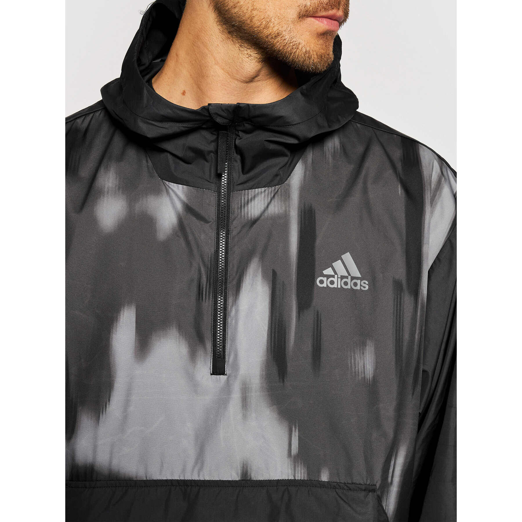 adidas Geacă fără fermoar Back to Sport GM4361 Negru Relaxed Fit - Pled.ro