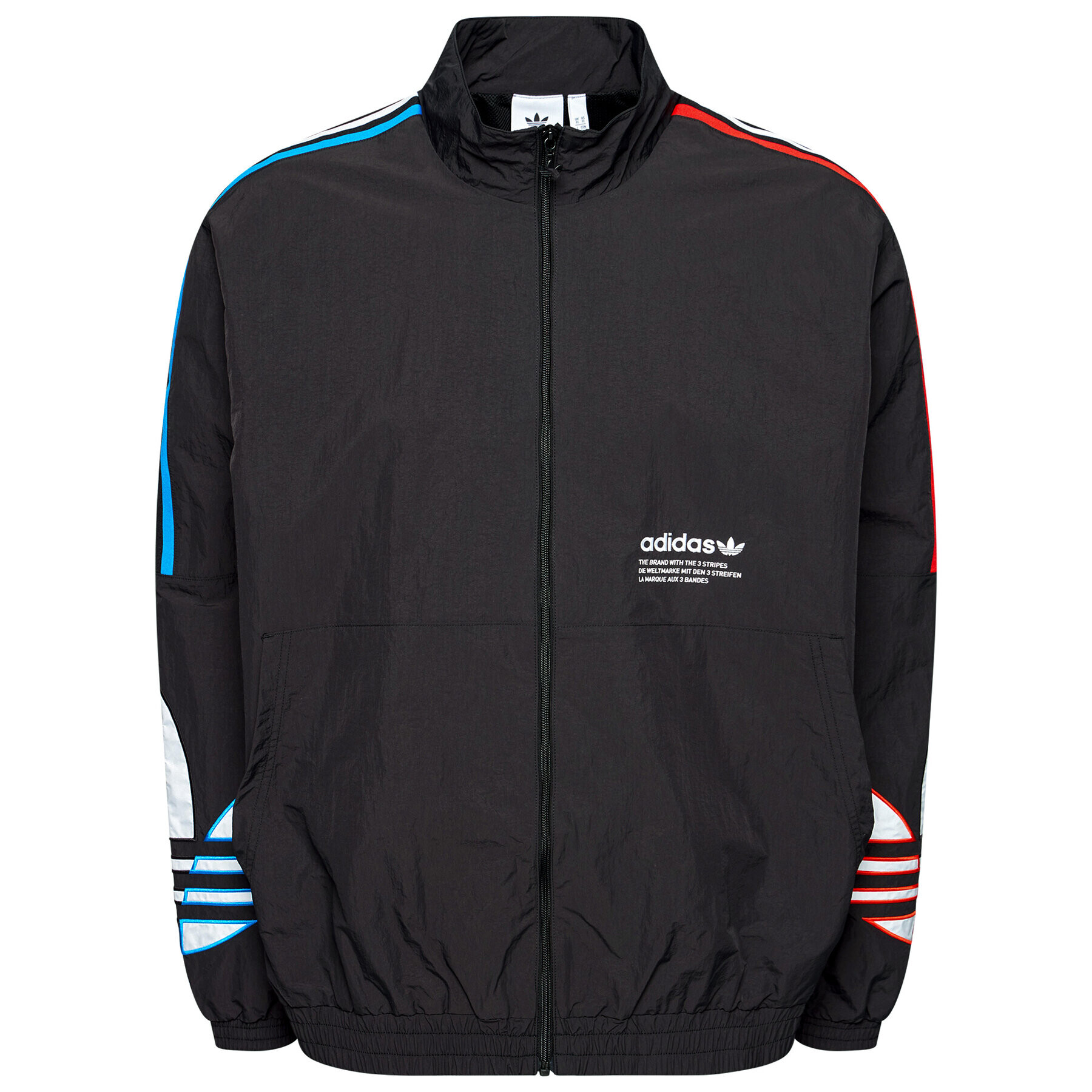 adidas Geacă Tricol TT GN3582 Negru Standard Fit - Pled.ro