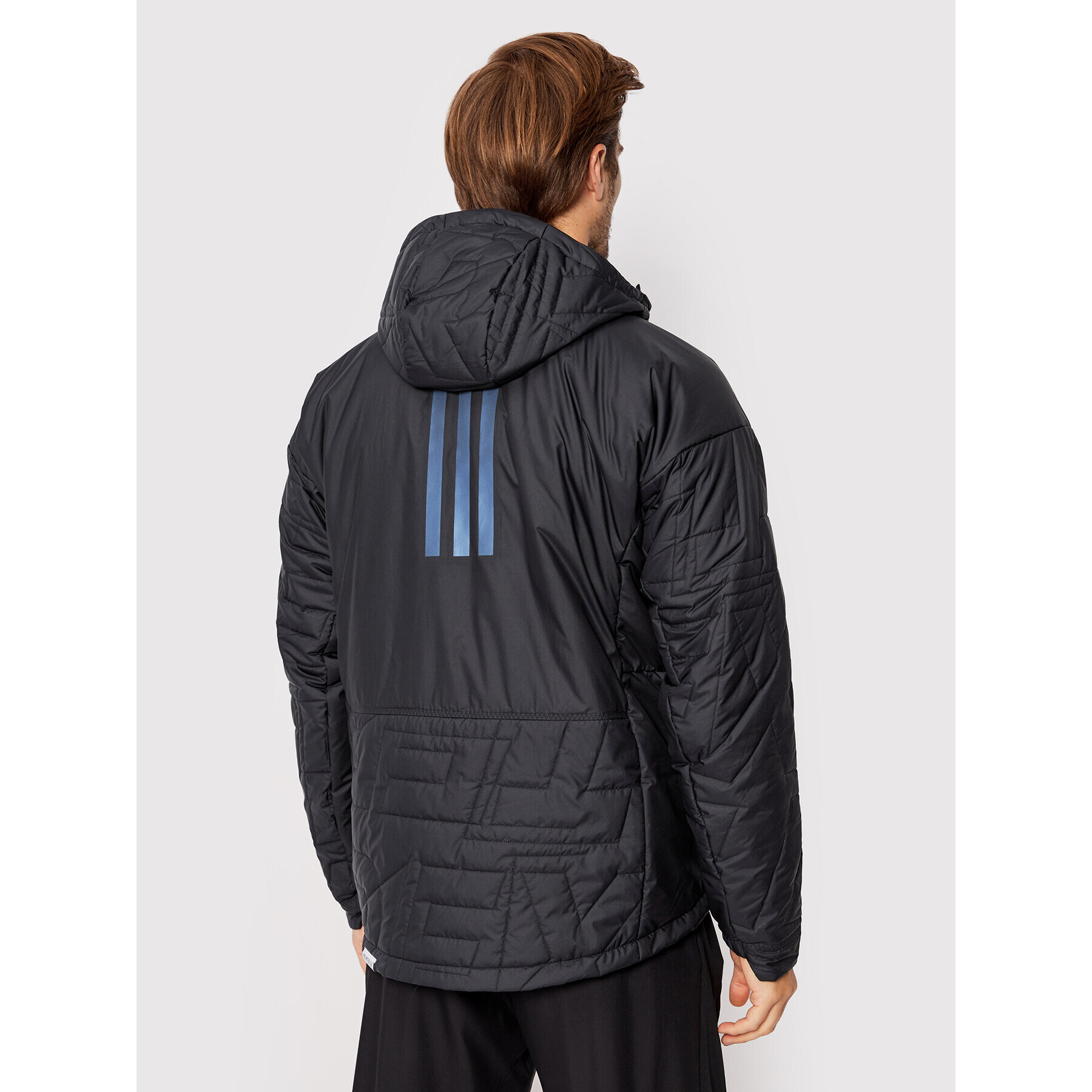 adidas Geacă din puf Terrex Myshelter Primaloft GQ3698 Negru Regular Fit - Pled.ro