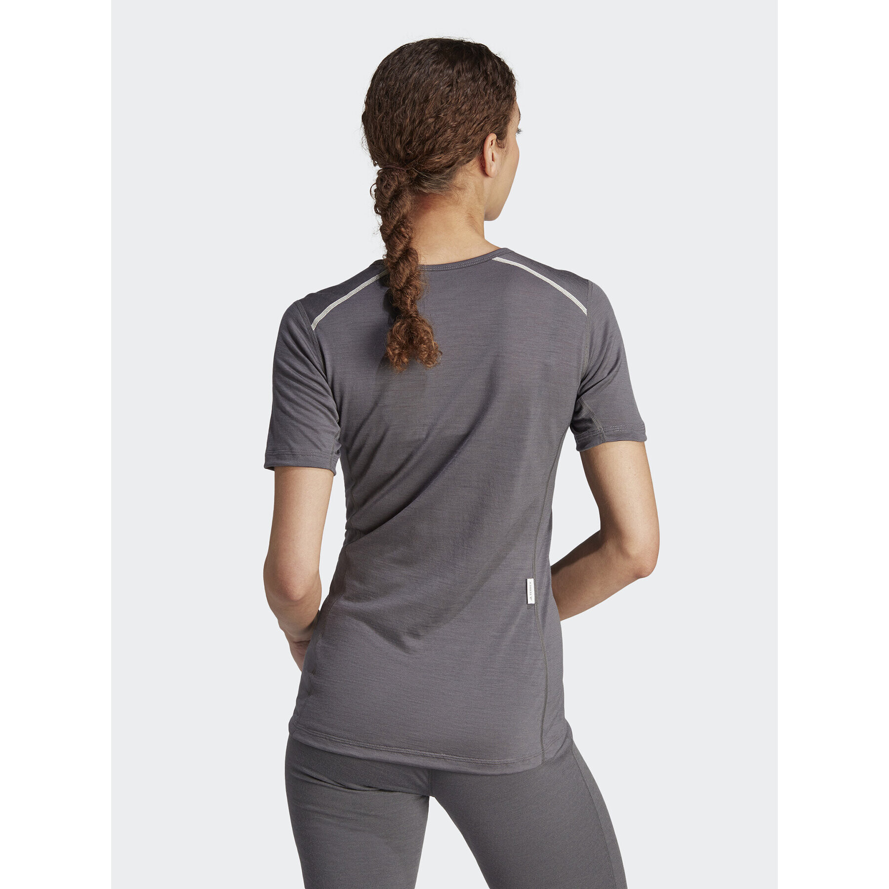 adidas Lenjerie de corp termoactivă partea de sus Xperior Merino 150 HZ8550 Gri Slim Fit - Pled.ro