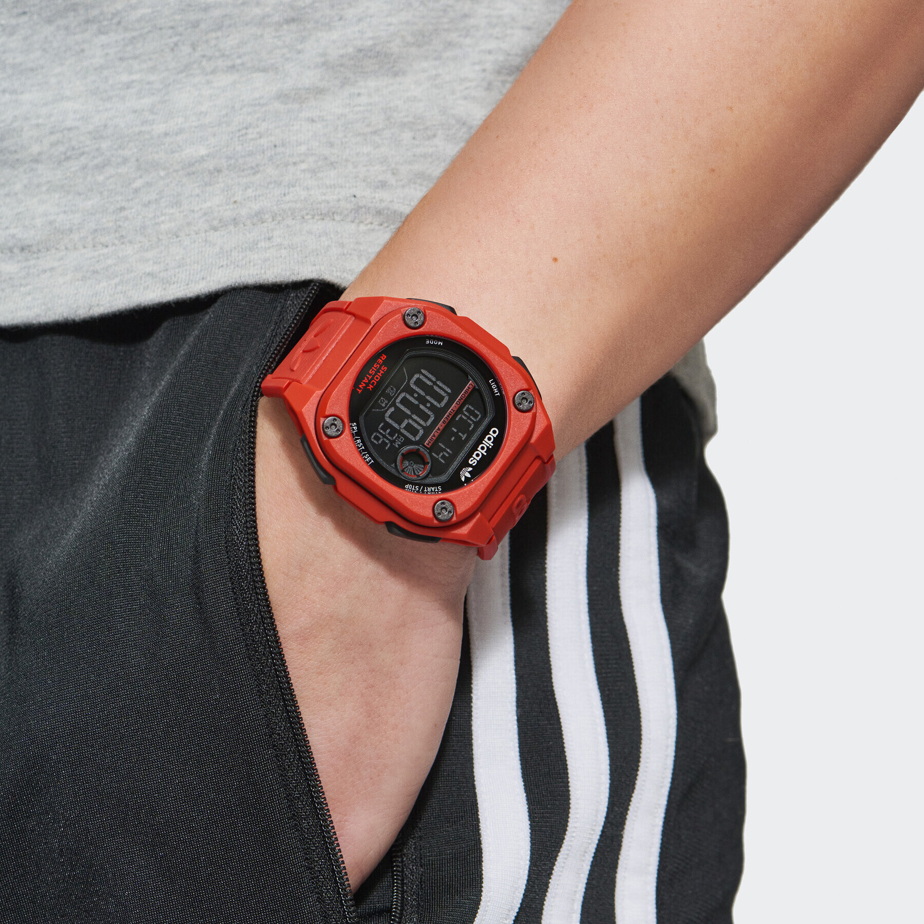 adidas Originals Ceas City Tech Two Watch AOST23063 Roșu - Pled.ro