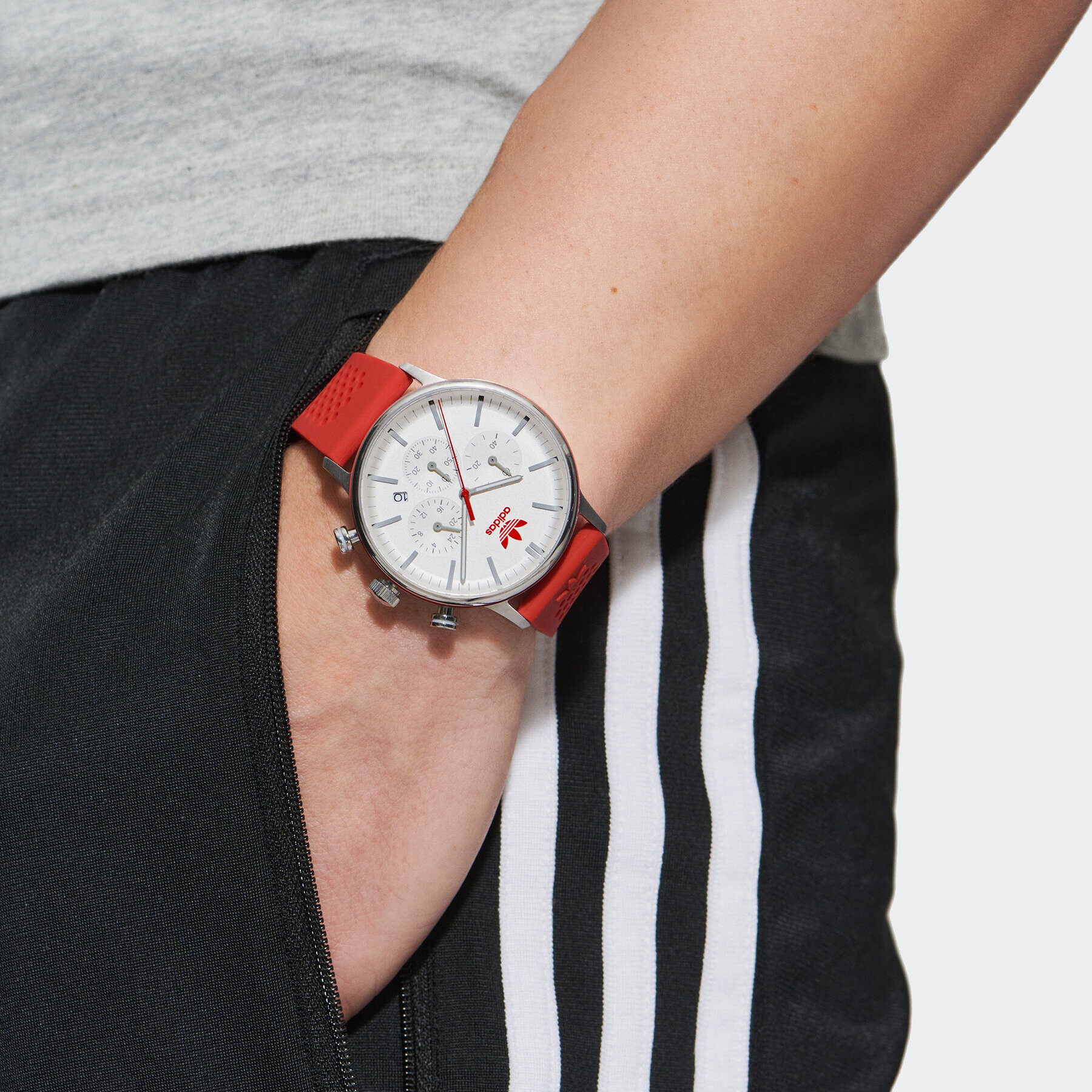 adidas Originals Ceas Code One Chrono Watch AOSY23019 Argintiu - Pled.ro