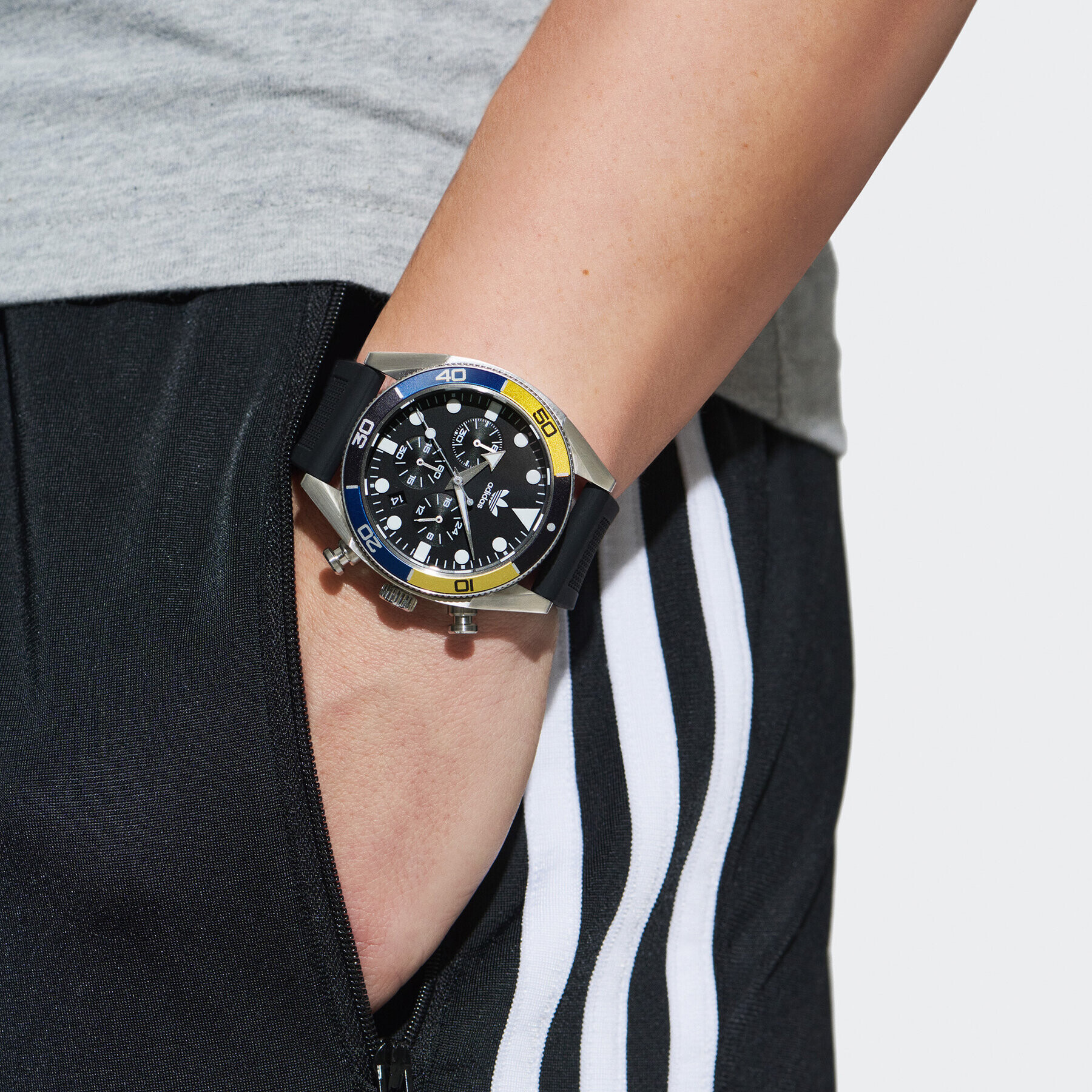 adidas Originals Ceas Edition Two Chrono Watch AOFH23003 Argintiu - Pled.ro