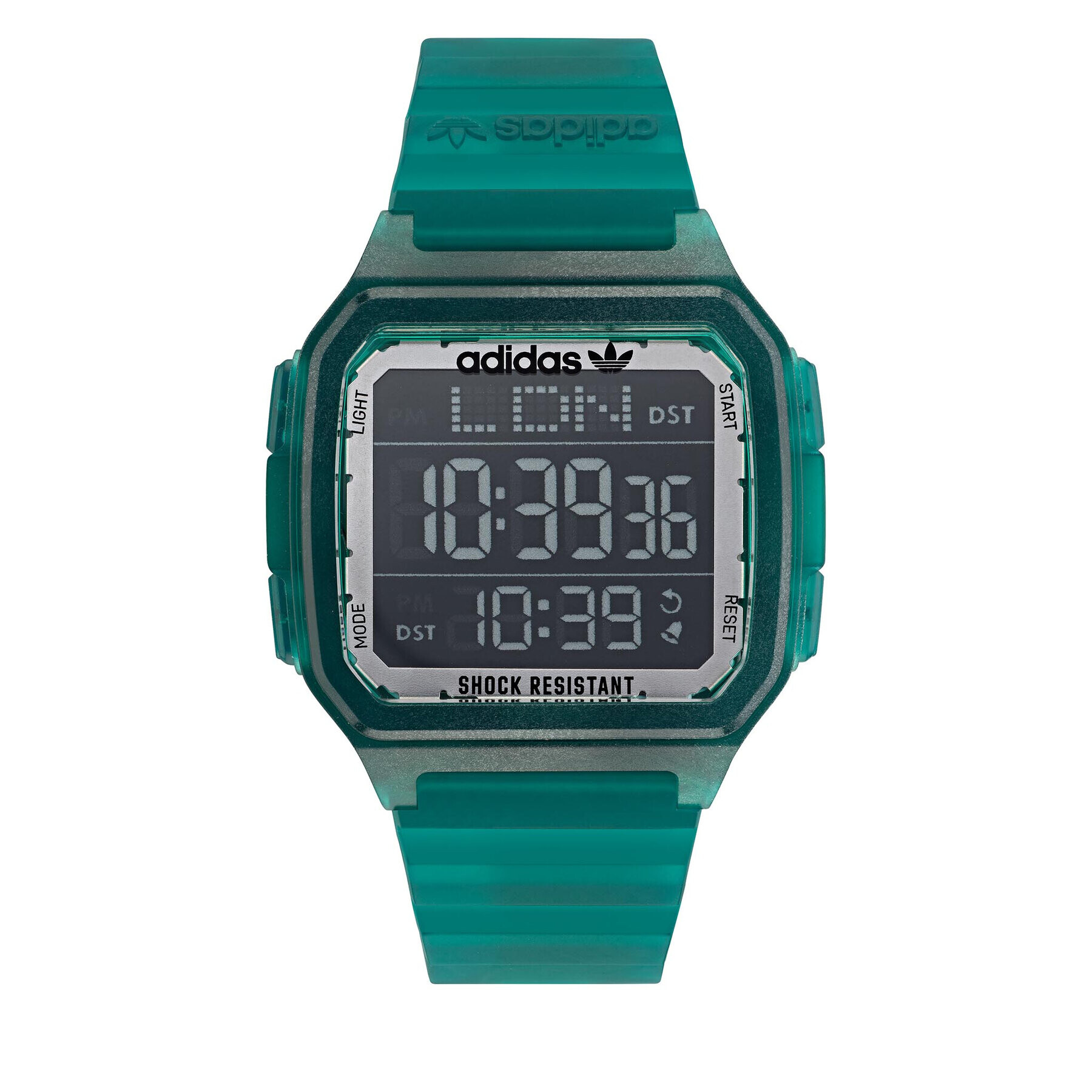 adidas Originals Ceas Street Digital One GMT AOST22048 Verde - Pled.ro