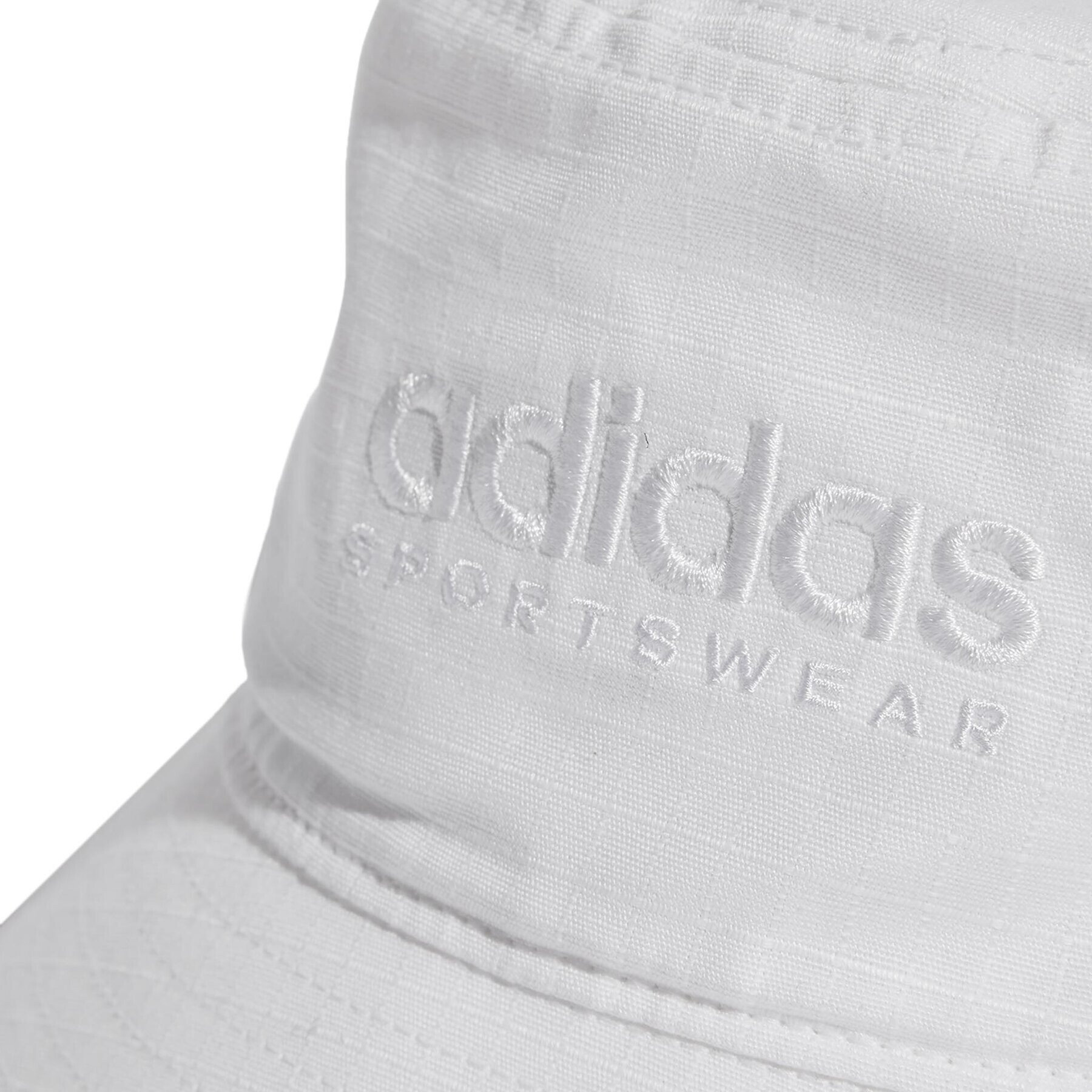 adidas Pălărie Classic Cotton Bucket Hat IC9706 Alb - Pled.ro