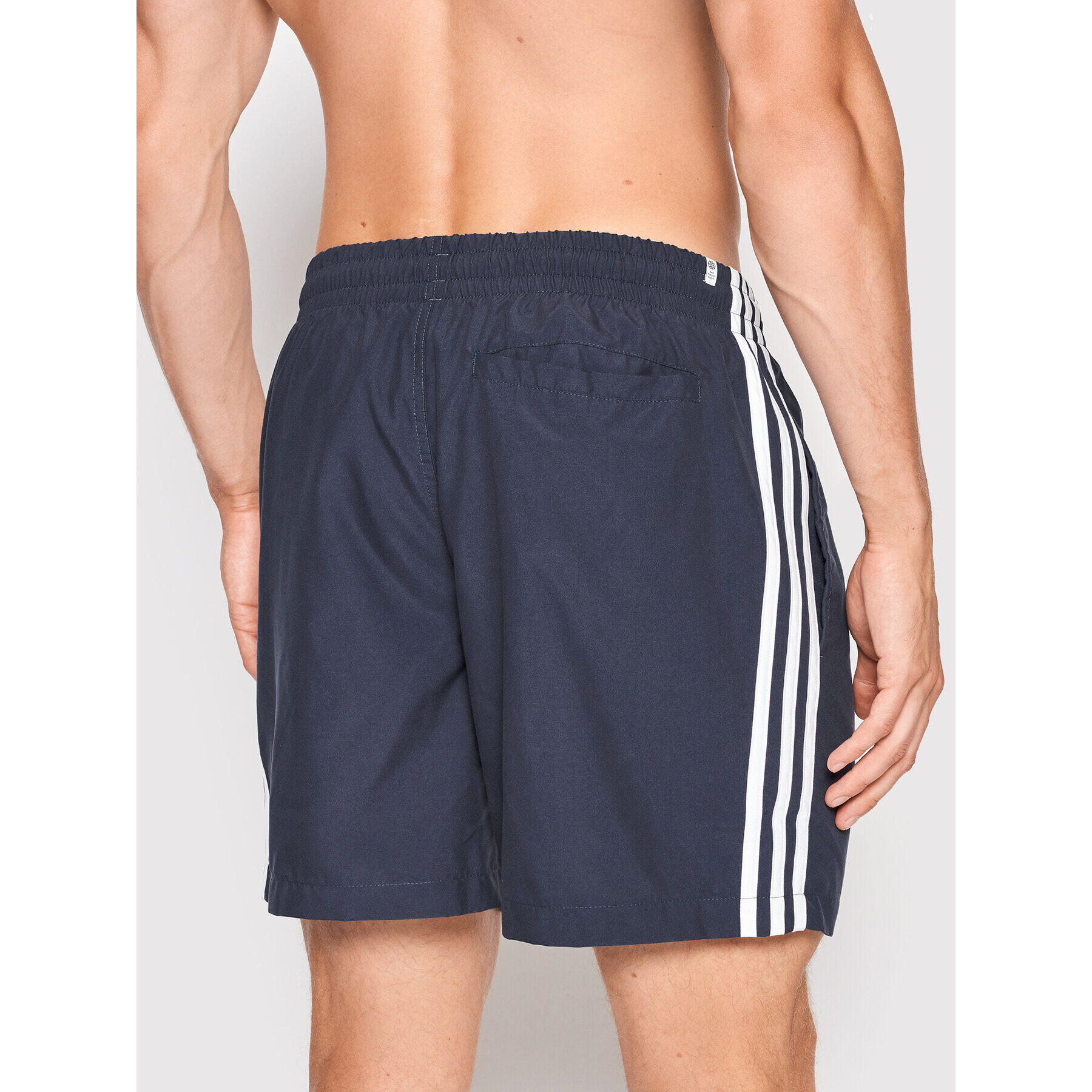 adidas Pantaloni scurți pentru înot adicolor Classics 3-Stripes HF2117 Bleumarin Regular Fit - Pled.ro