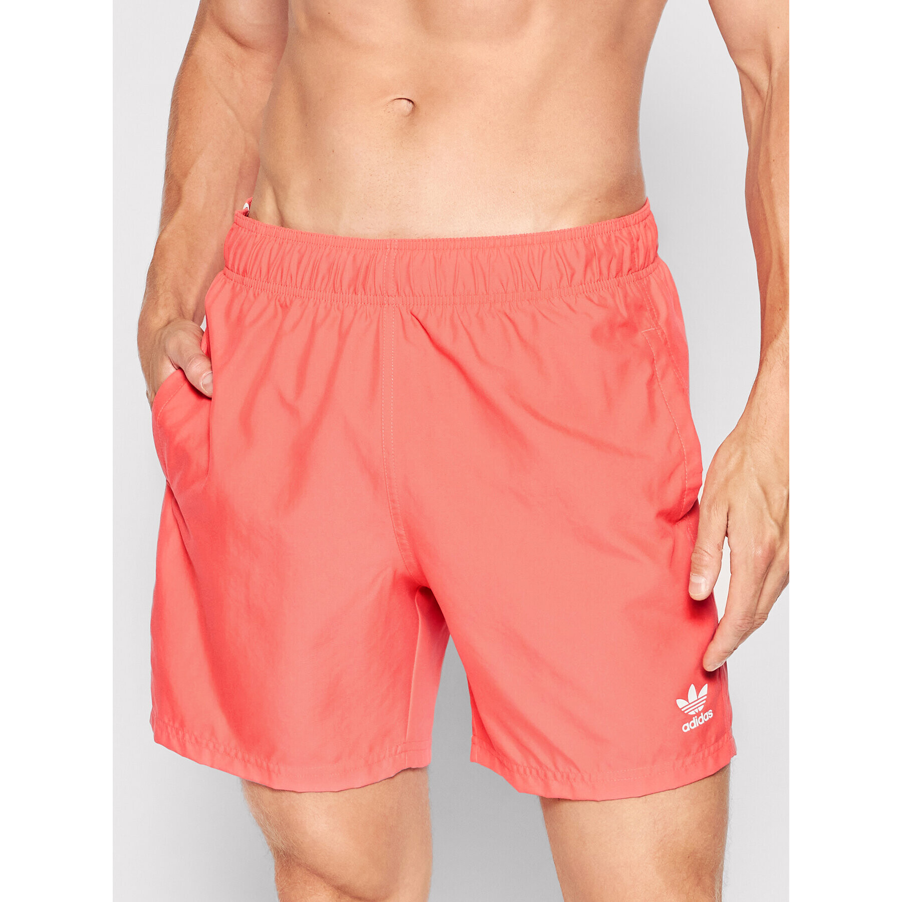 adidas Pantaloni scurți pentru înot adicolor Essentials Trefoil HE9423 Roz Regular Fit - Pled.ro