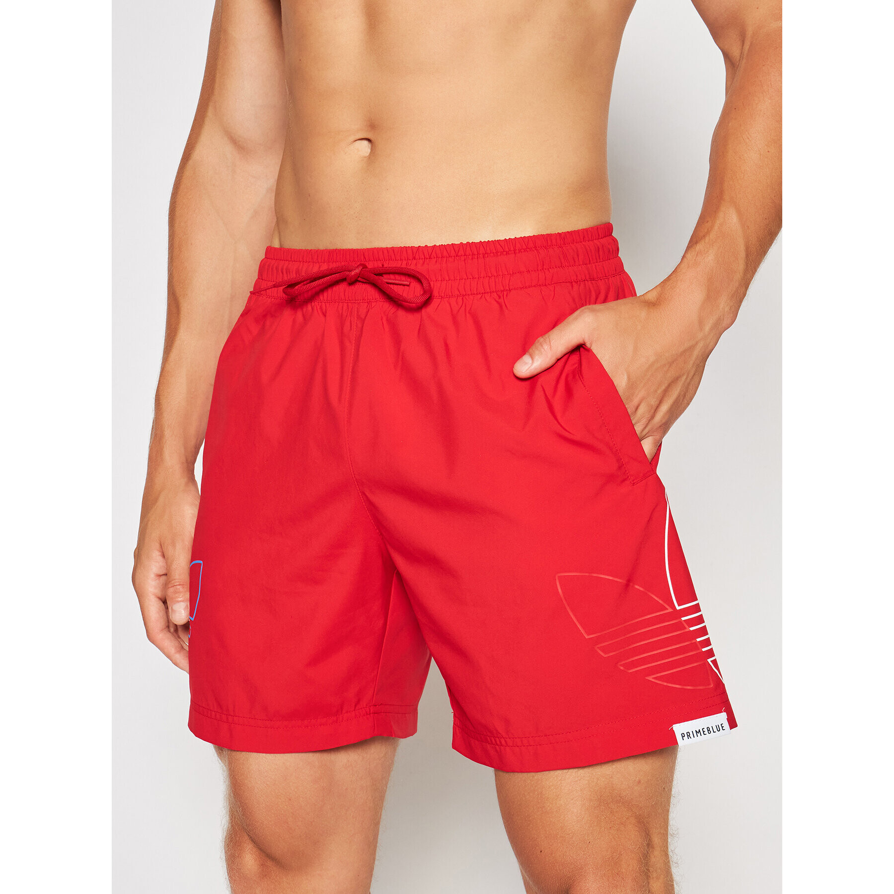 adidas Pantaloni scurți pentru înot Fto Swims GN3549 Roșu Regular Fit - Pled.ro