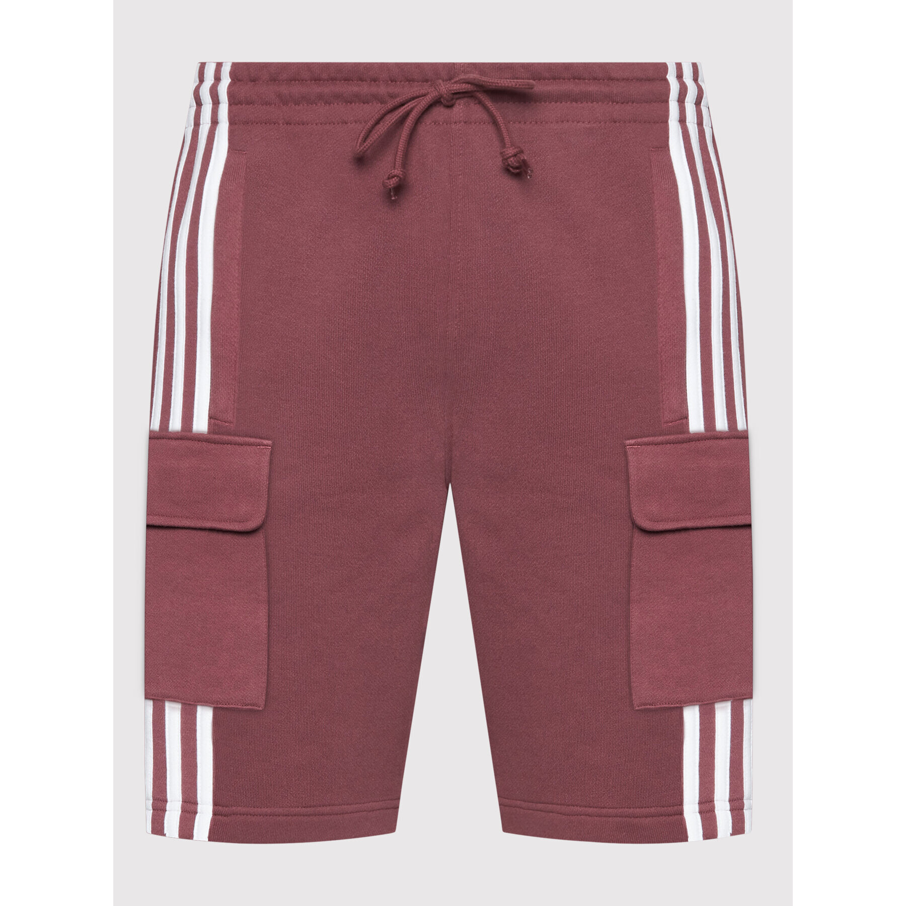 adidas Pantaloni scurți sport 3S Cargo HC1907 Vișiniu Regular Fit - Pled.ro