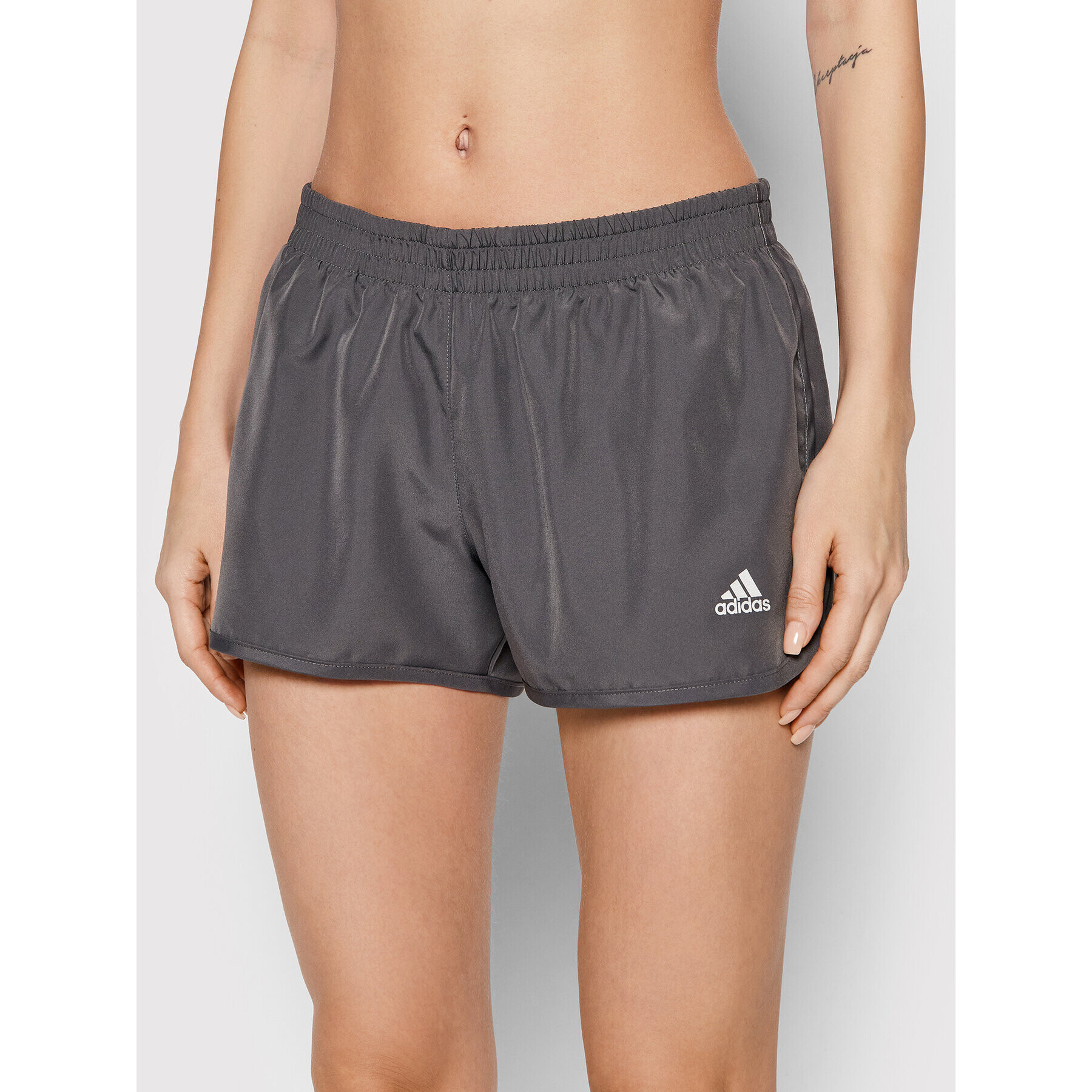 adidas Performance adidas Pantaloni scurți sport Run FR8374 Gri Regular Fit - Pled.ro