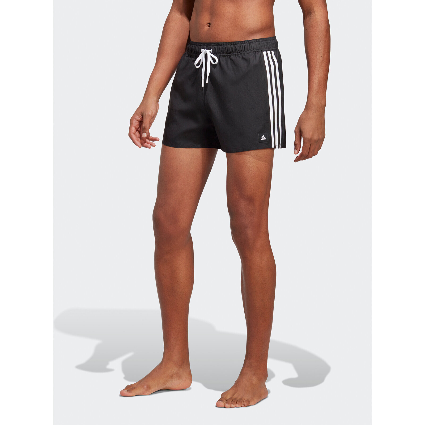 adidas Pantaloni scurți pentru înot 3-Stripes CLX Swim Shorts HT4367 Negru Regular Fit - Pled.ro