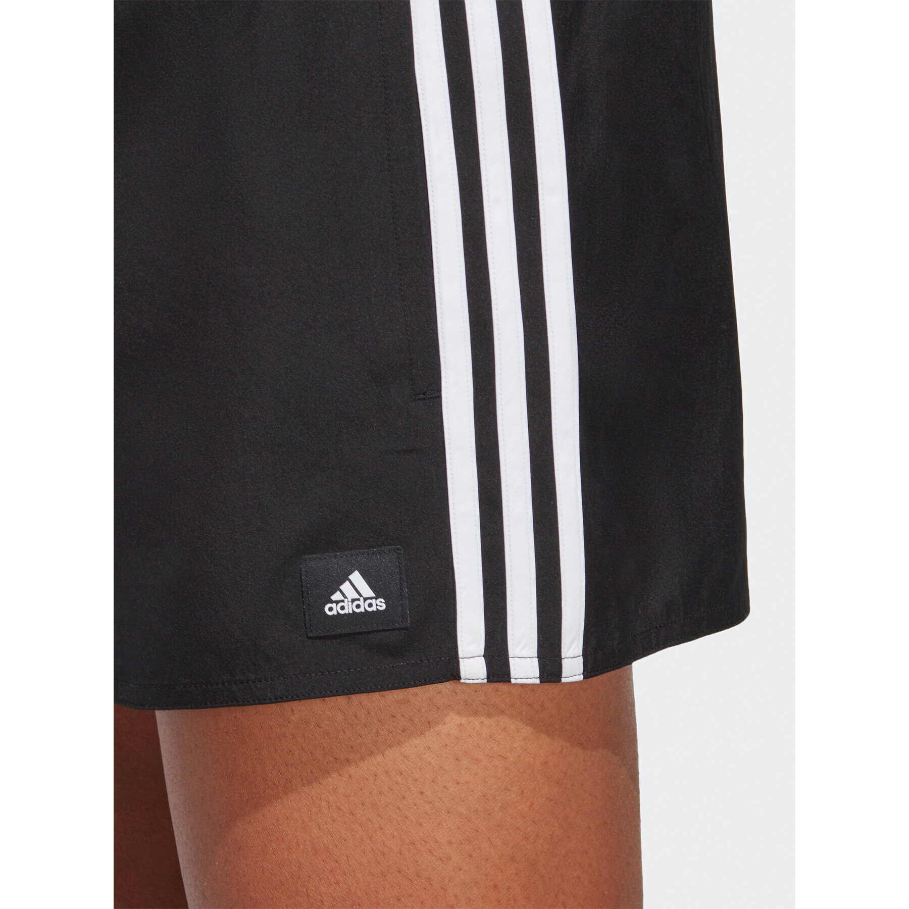 adidas Pantaloni scurți pentru înot 3-Stripes CLX Swim Shorts HT4367 Negru Regular Fit - Pled.ro