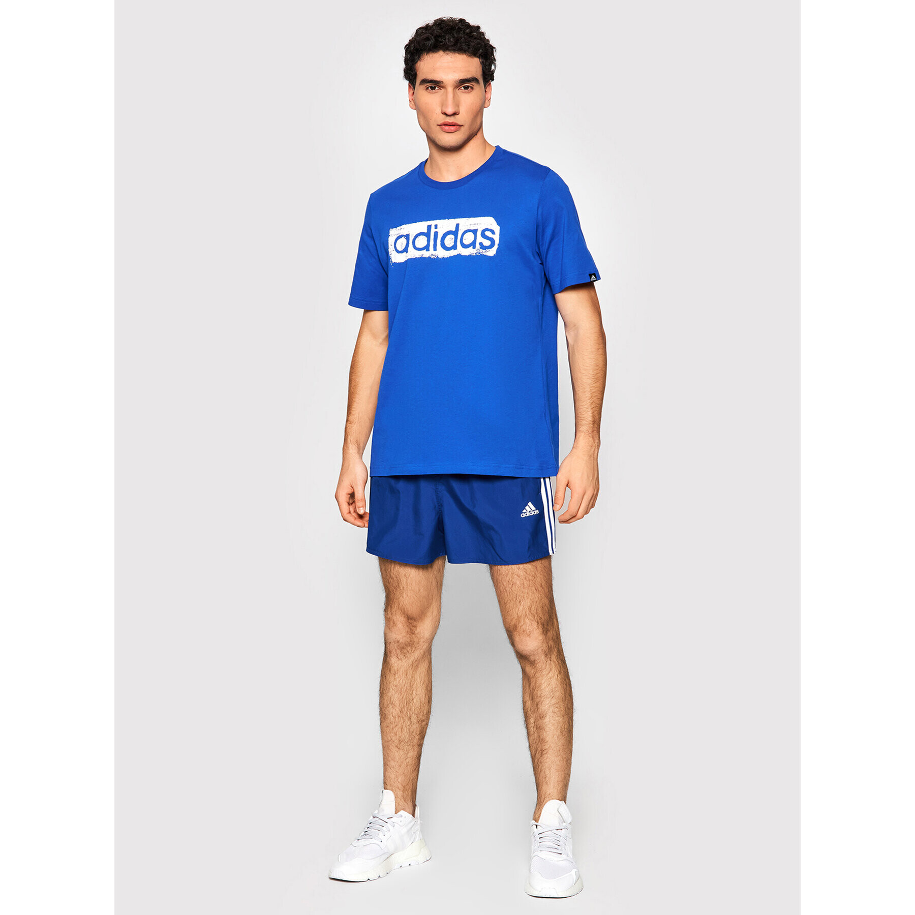 adidas Performance adidas Pantaloni scurți pentru înot Classic 3-Stripes GQ1102 Albastru Regular Fit - Pled.ro