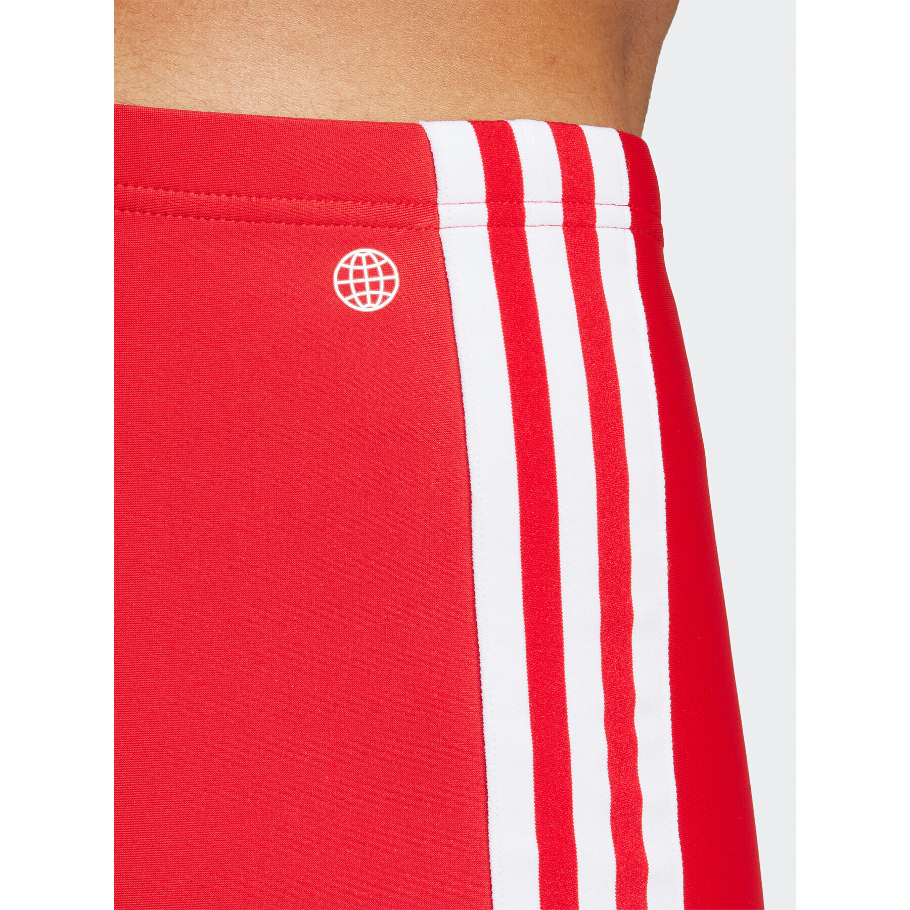 adidas Pantaloni scurți pentru înot Classic 3-Stripes Swim Boxers HT2075 Roșu Regular Fit - Pled.ro