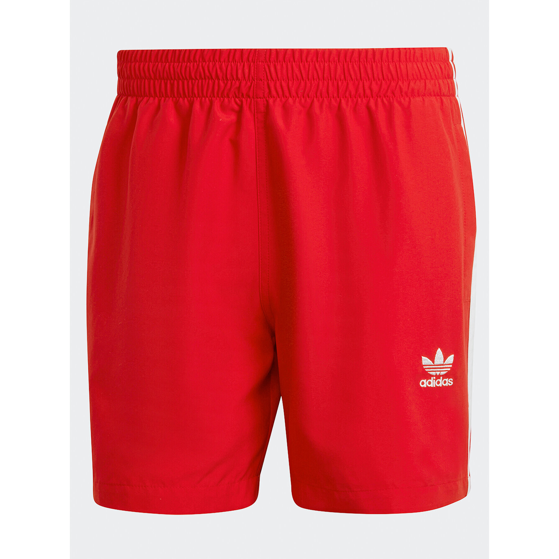 adidas Pantaloni scurți pentru înot Originals Adicolor 3-Stripes Swim Shorts H44768 Roșu Regular Fit - Pled.ro