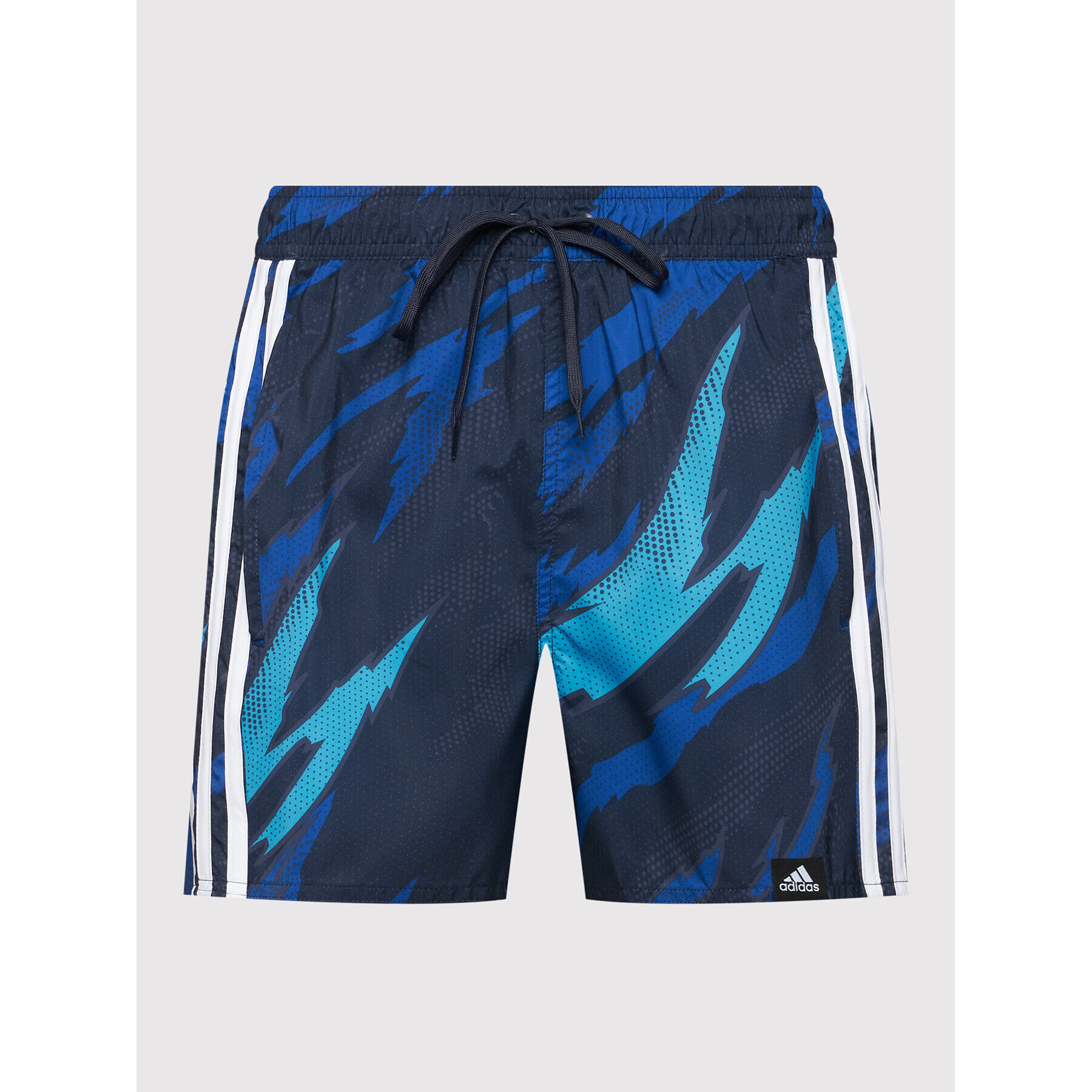 adidas Pantaloni scurți pentru înot Very Length Graphic HA1368 Bleumarin Regular Fit - Pled.ro