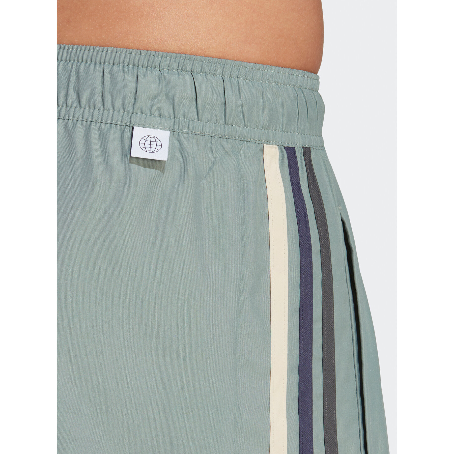 adidas Pantaloni scurți pentru înot Very Short Length Retro Split Swim Shorts HT4349 Verde Regular Fit - Pled.ro