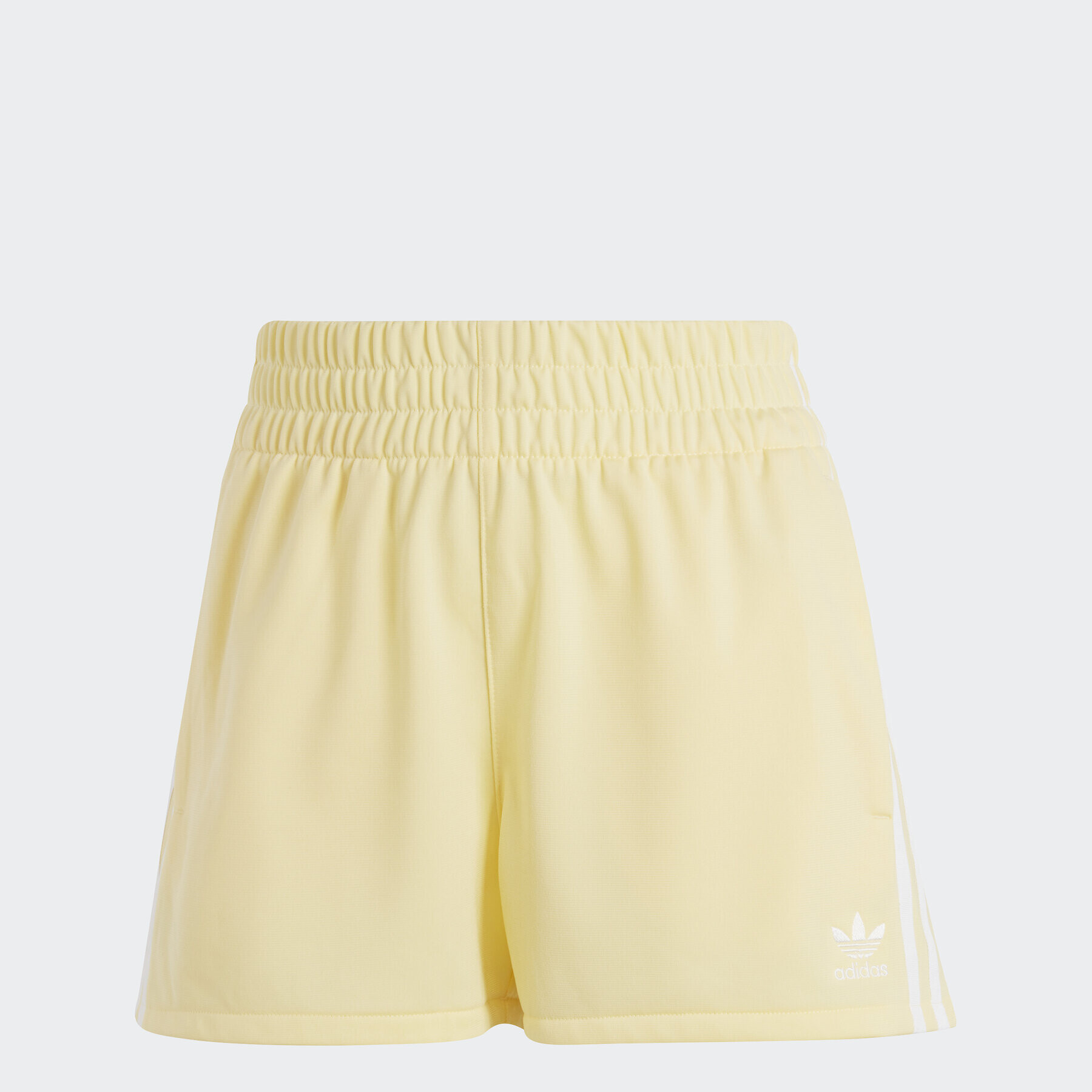 adidas Pantaloni scurți sport 3-Stripes Shorts IB7425 Galben Regular Fit - Pled.ro