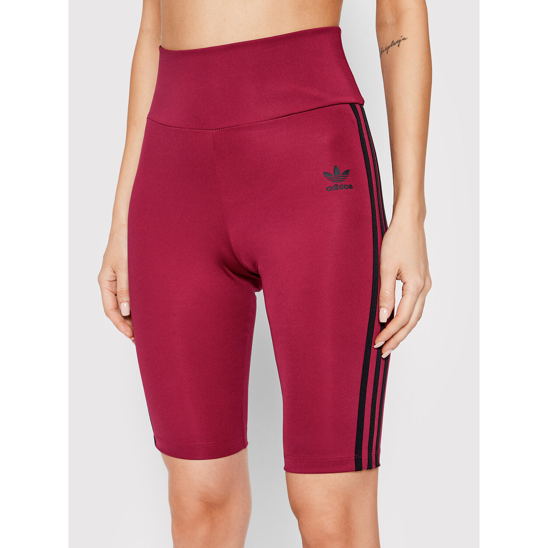 adidas Pantaloni scurți sport adicolor Classics Primeblue HE0406 Vișiniu Tight Fit - Pled.ro