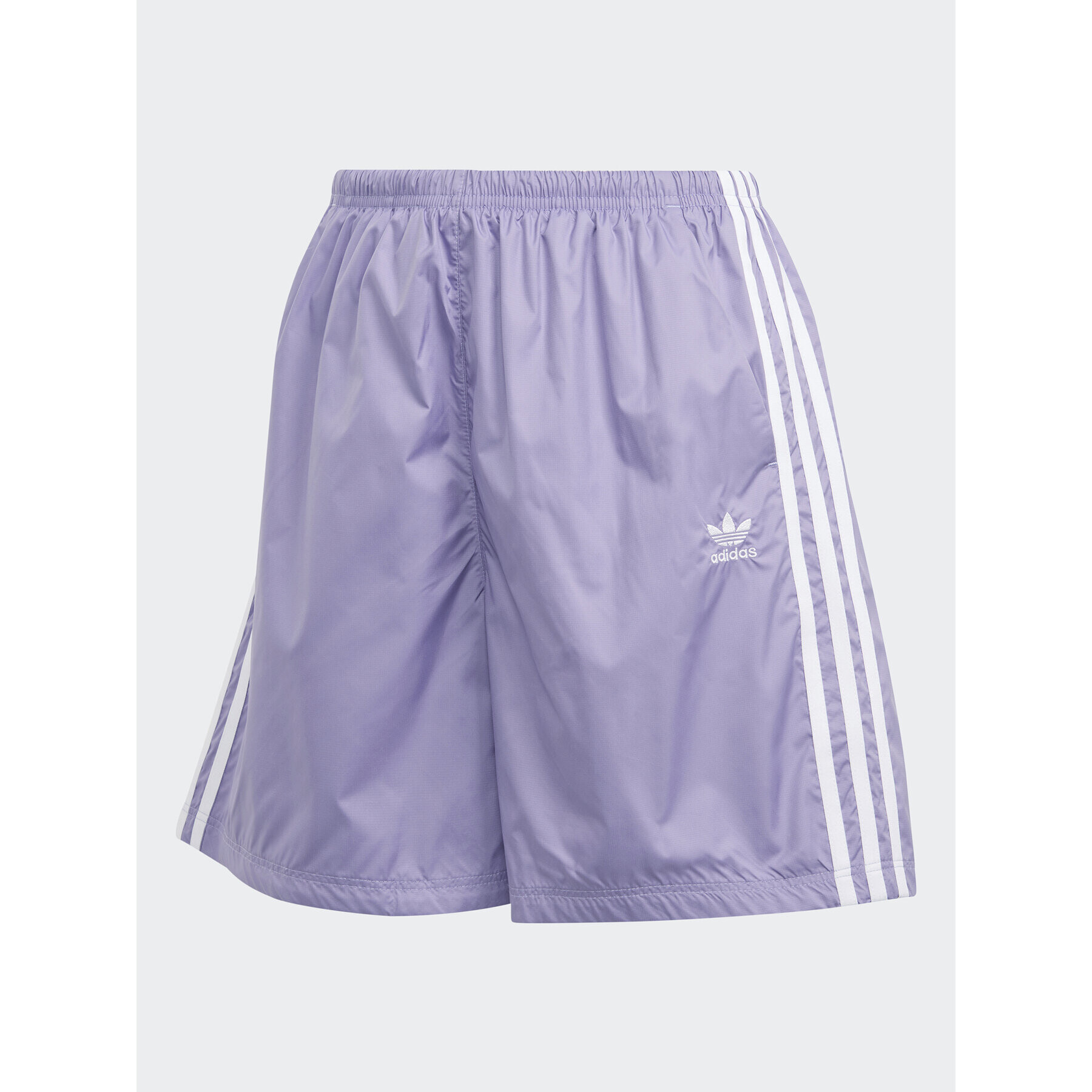 adidas Pantaloni scurți sport Adicolor Classics Ripstop Shorts IB7300 Violet Regular Fit - Pled.ro